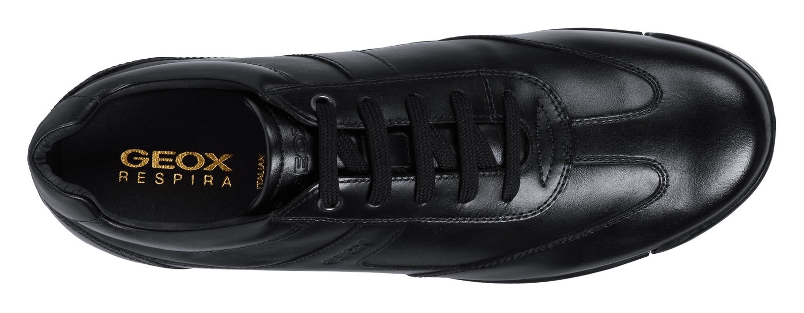 Geox Sneaker »Edgeware«  Schnrüschuh, Business Schuh mit Lederfutter