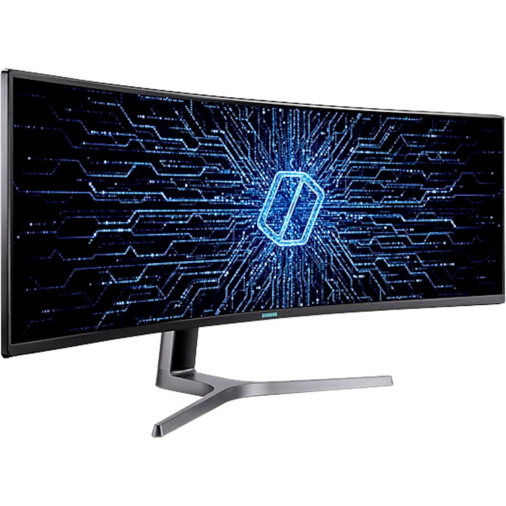 Samsung Curved-Gaming-LED-Monitor »Odyssey CRG9 C49RG94SSR«, 124 cm/49 Zoll, 5120 x 1440 px, DQHD, 4 ms Reaktionszeit, 120 Hz