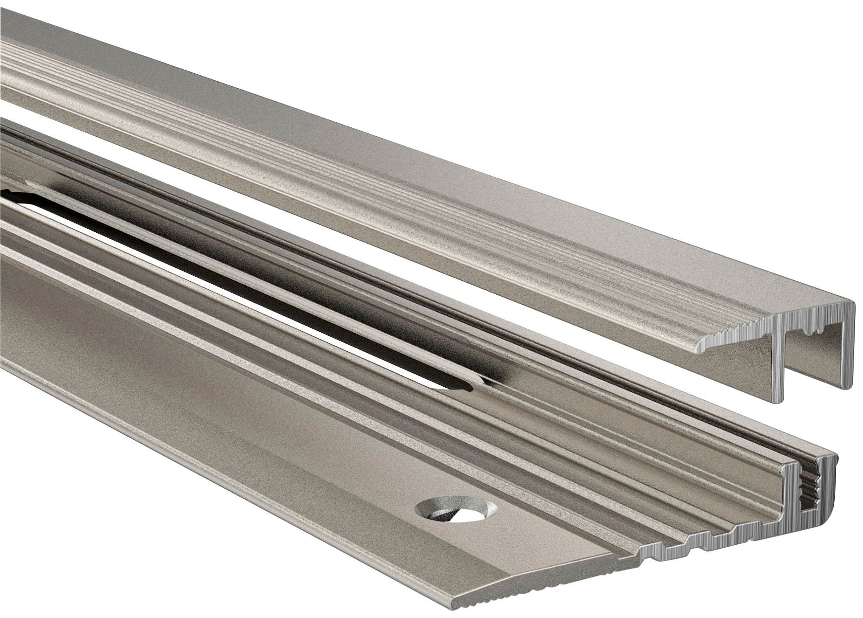 Küberit Übergangsprofil »PPS Star 377«, BxL: 1,7x100 cm, zum schrauben inkl. Befestigungsmaterial