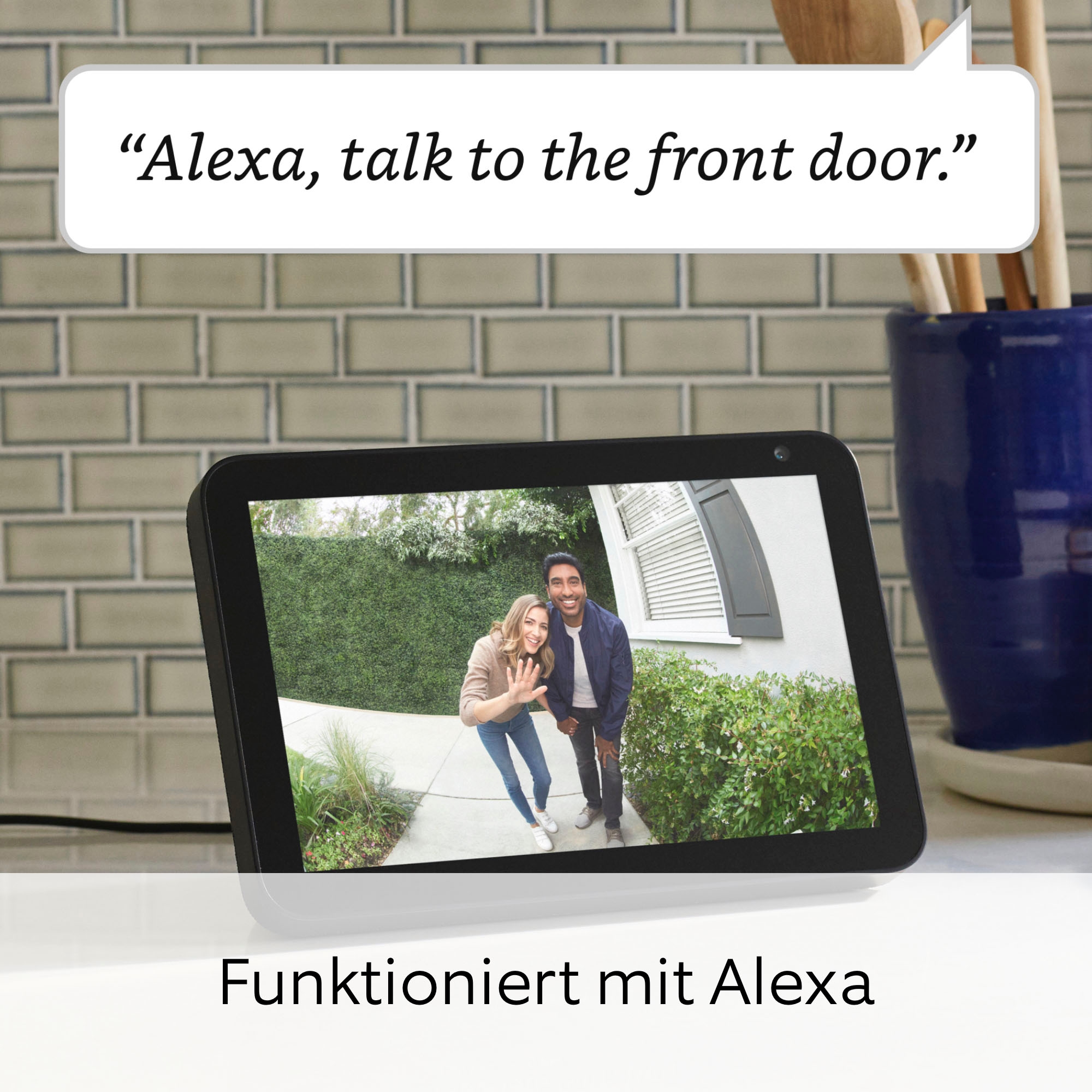 Ring Smart Home Türklingel »Video Doorbell Wired«, Innenbereich-Außenbereich