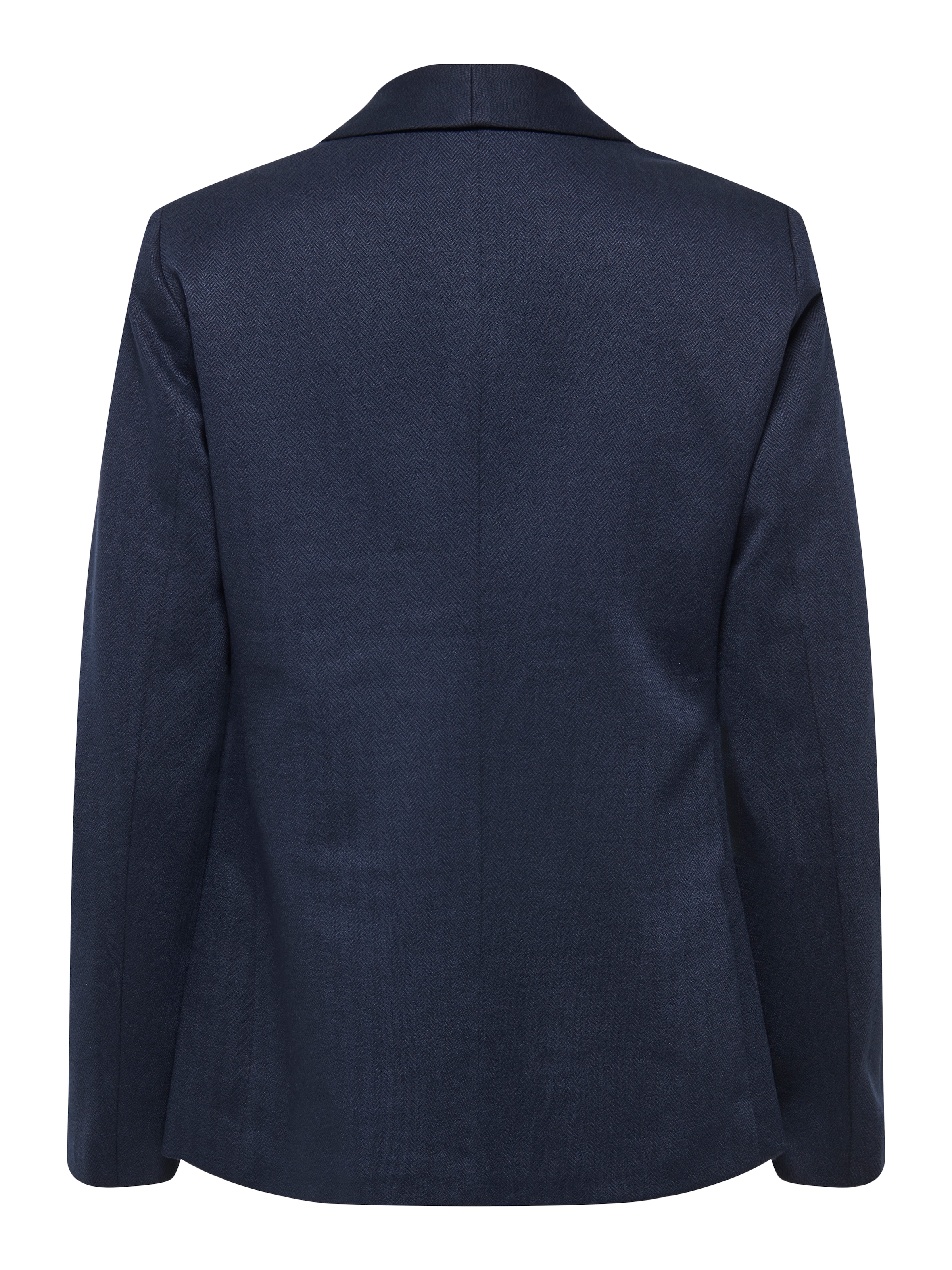 ONLY Longblazer »ONLESKA-ADDY LIFE L/S HB BLAZER CC TLR« mit Reverskragen, verschlusslose Form, Fischgratmuster