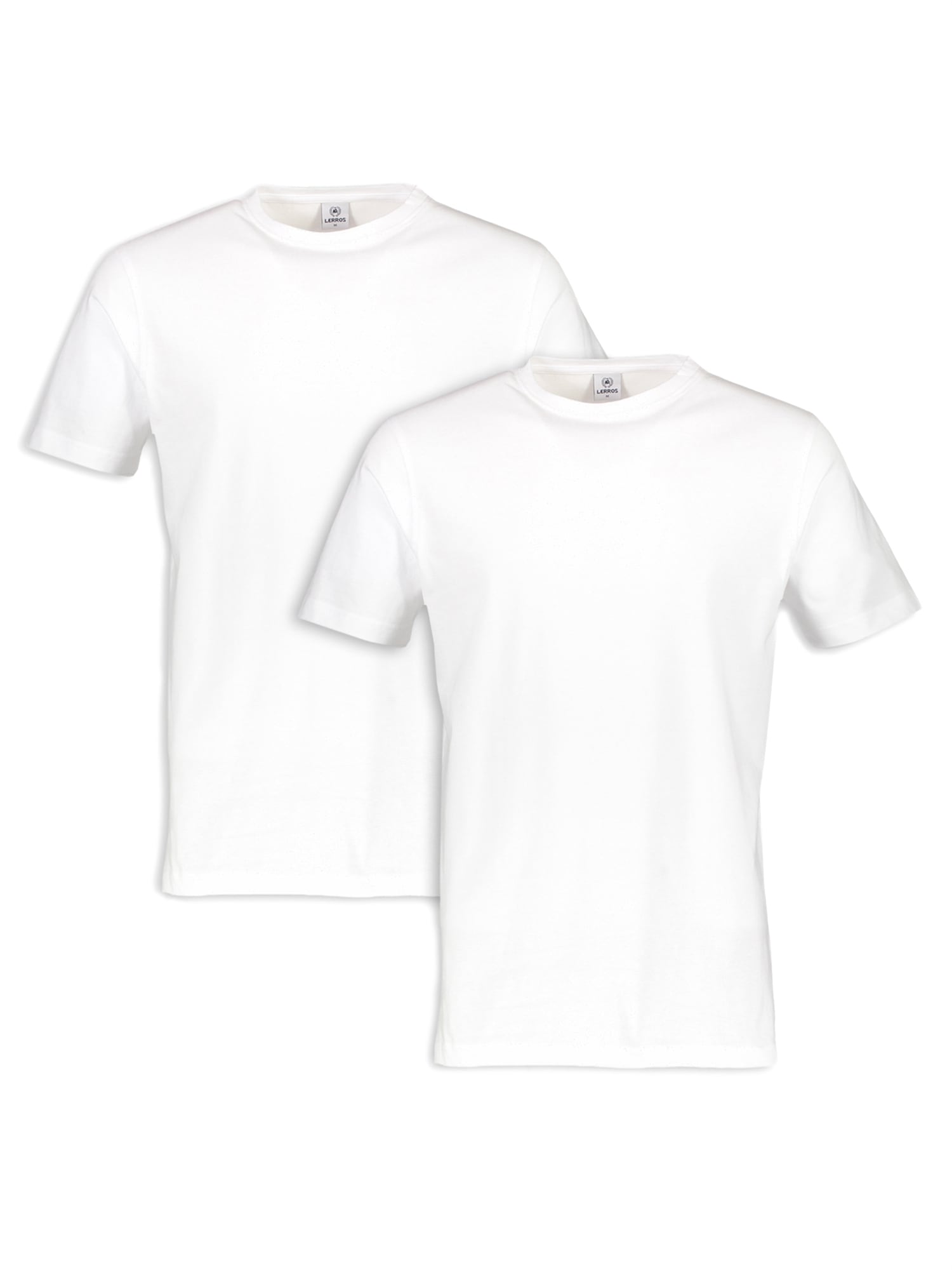 LERROS T-Shirt »Rundhals Doppelpack T-Shirt in Premium Baumwollqualität«