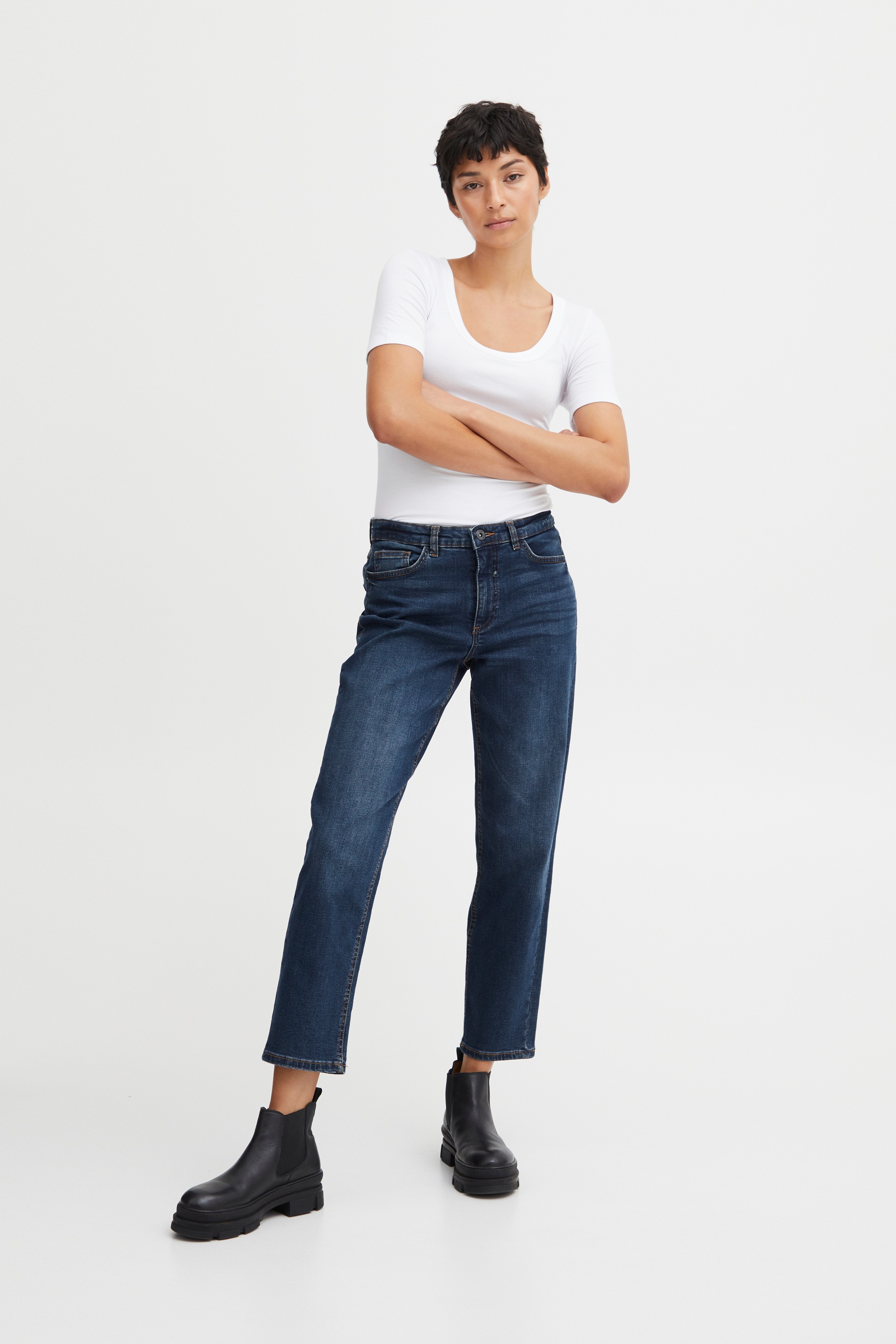 Ichi Regular-fit-Jeans »Damen Jeans IHTWIGGY«