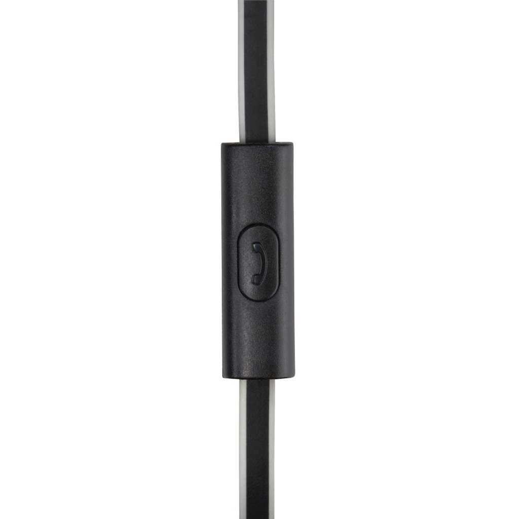 Thomson On-Ear-Kopfhörer »On-Ear Kopfhörer Headset mit flachem Kabel Telefon-Funktion HED2207BK«