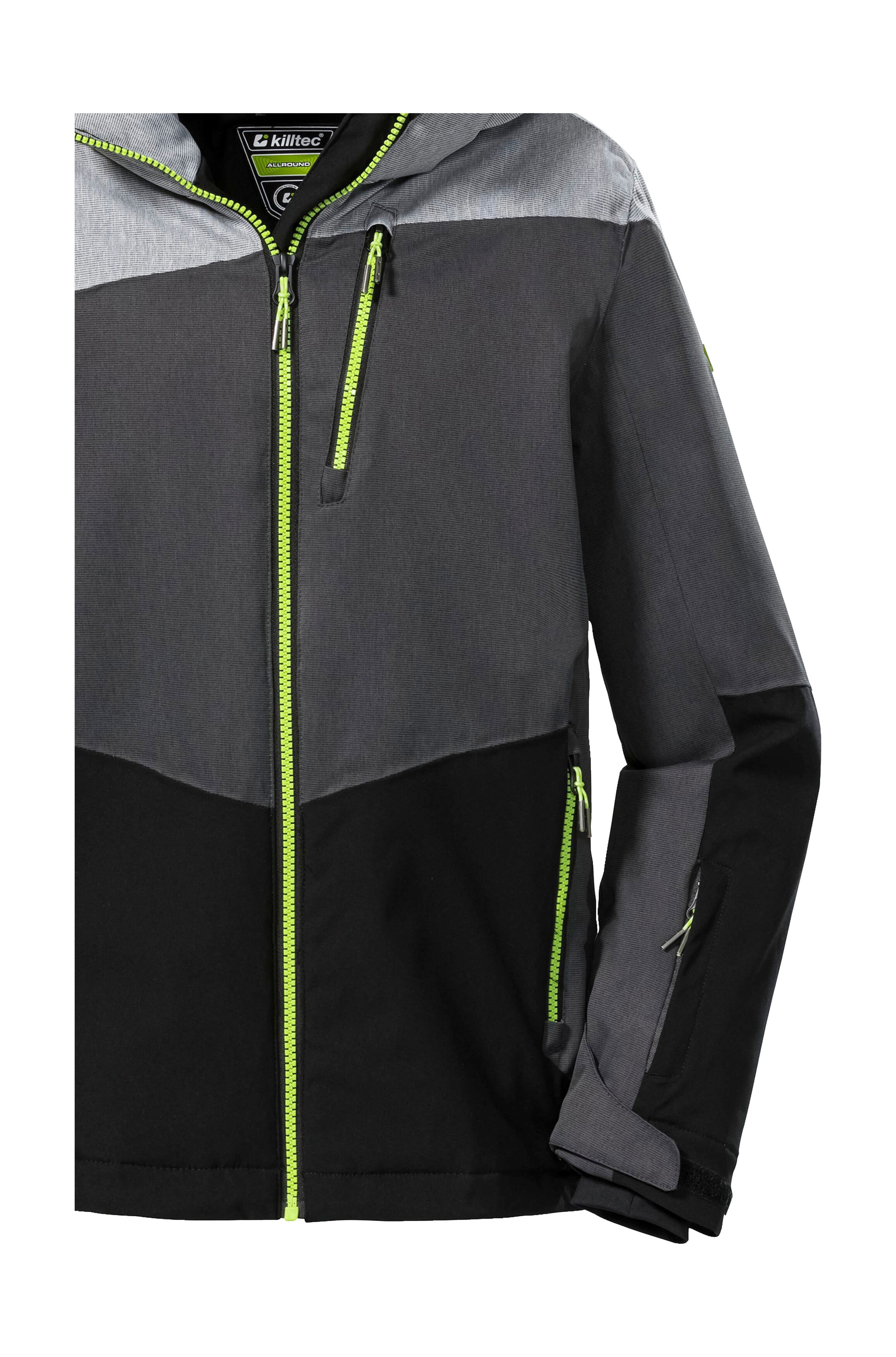 Killtec Skijacke »KSW 161 BYS SKI JCKT« Wasserdichte, atmungsaktive Skijacke mit abnehmbarer Kapuze