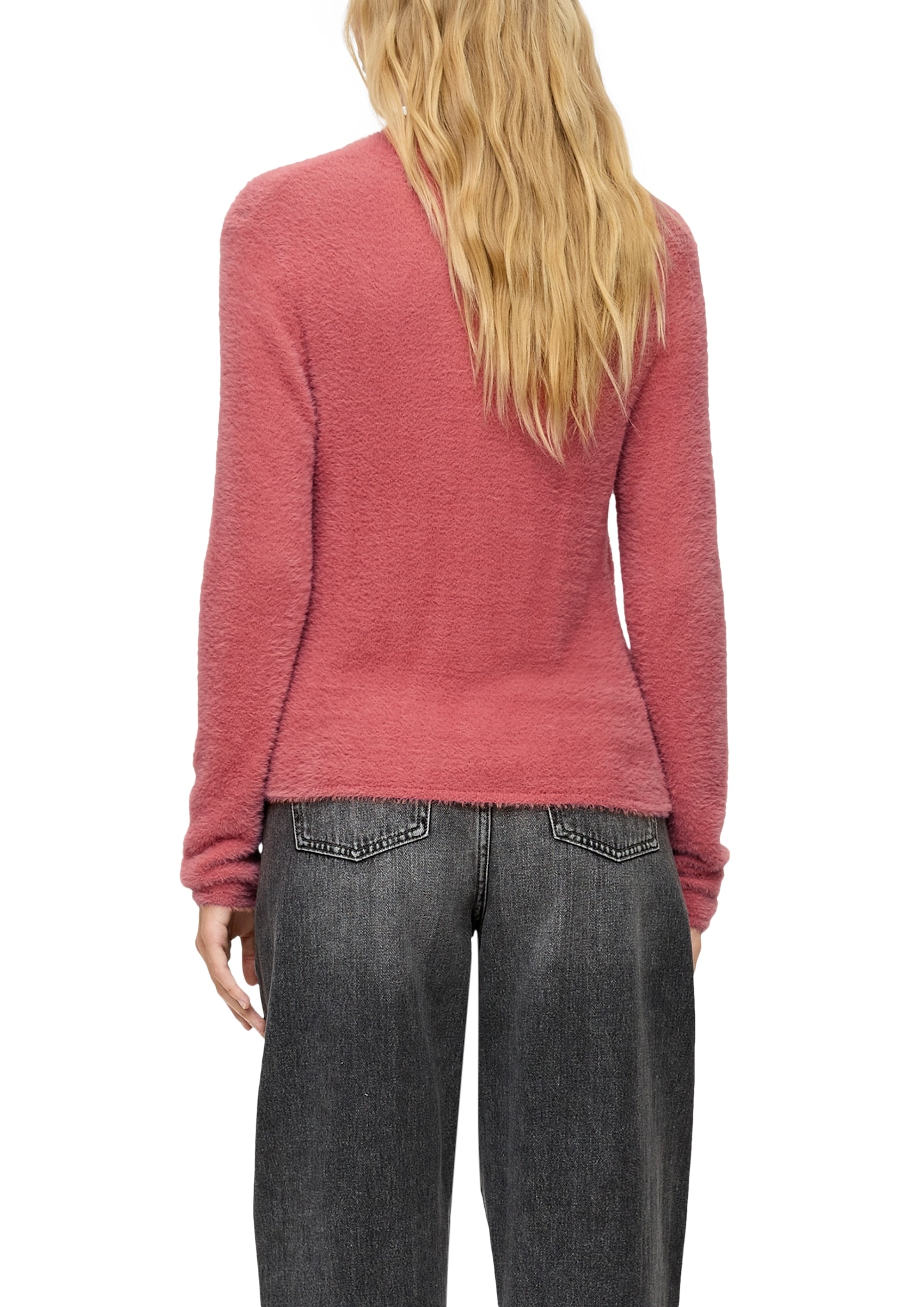 QS Strickpullover, im hüftlangen Schnitt