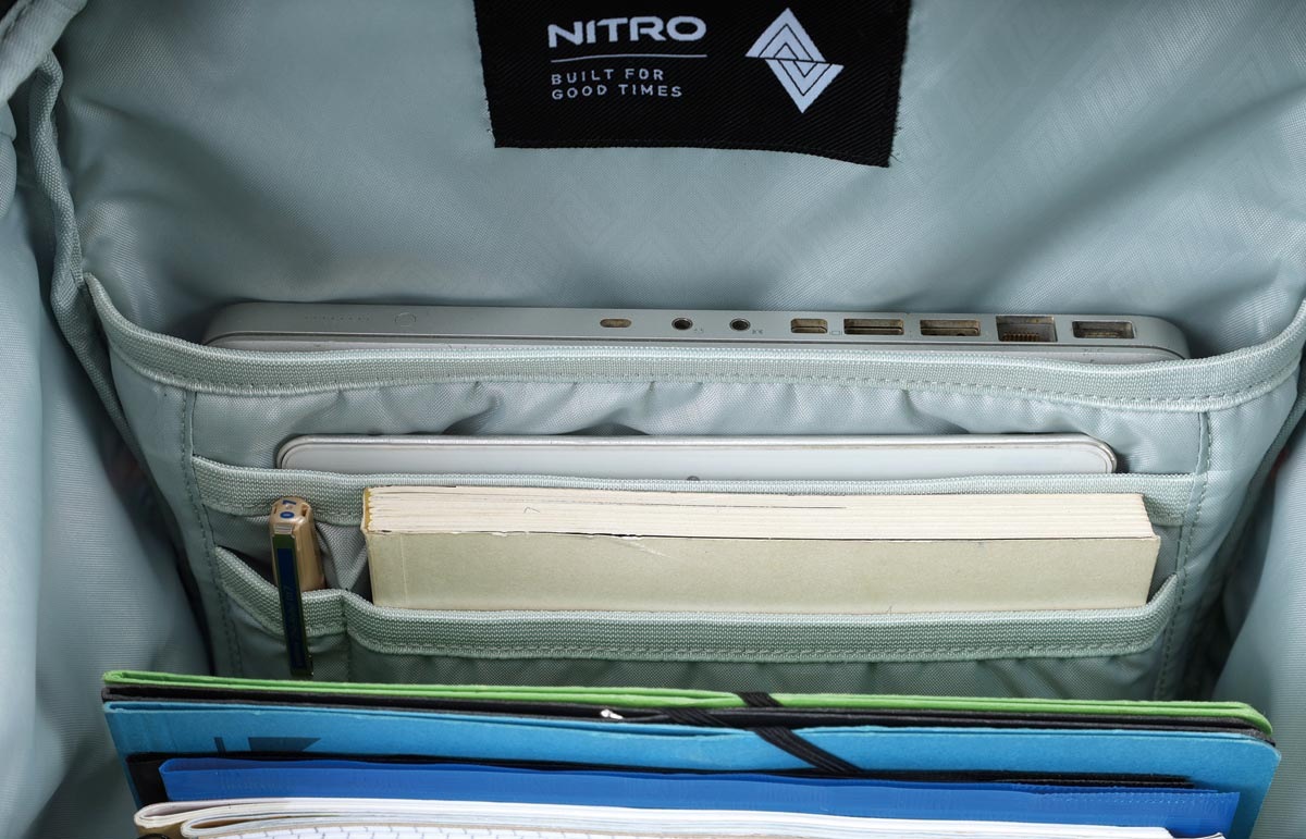 NITRO Freizeitrucksack »Nikuro«, Rucksack für Freizeit, Arbeit, Reise und Schule, City und Streetpack