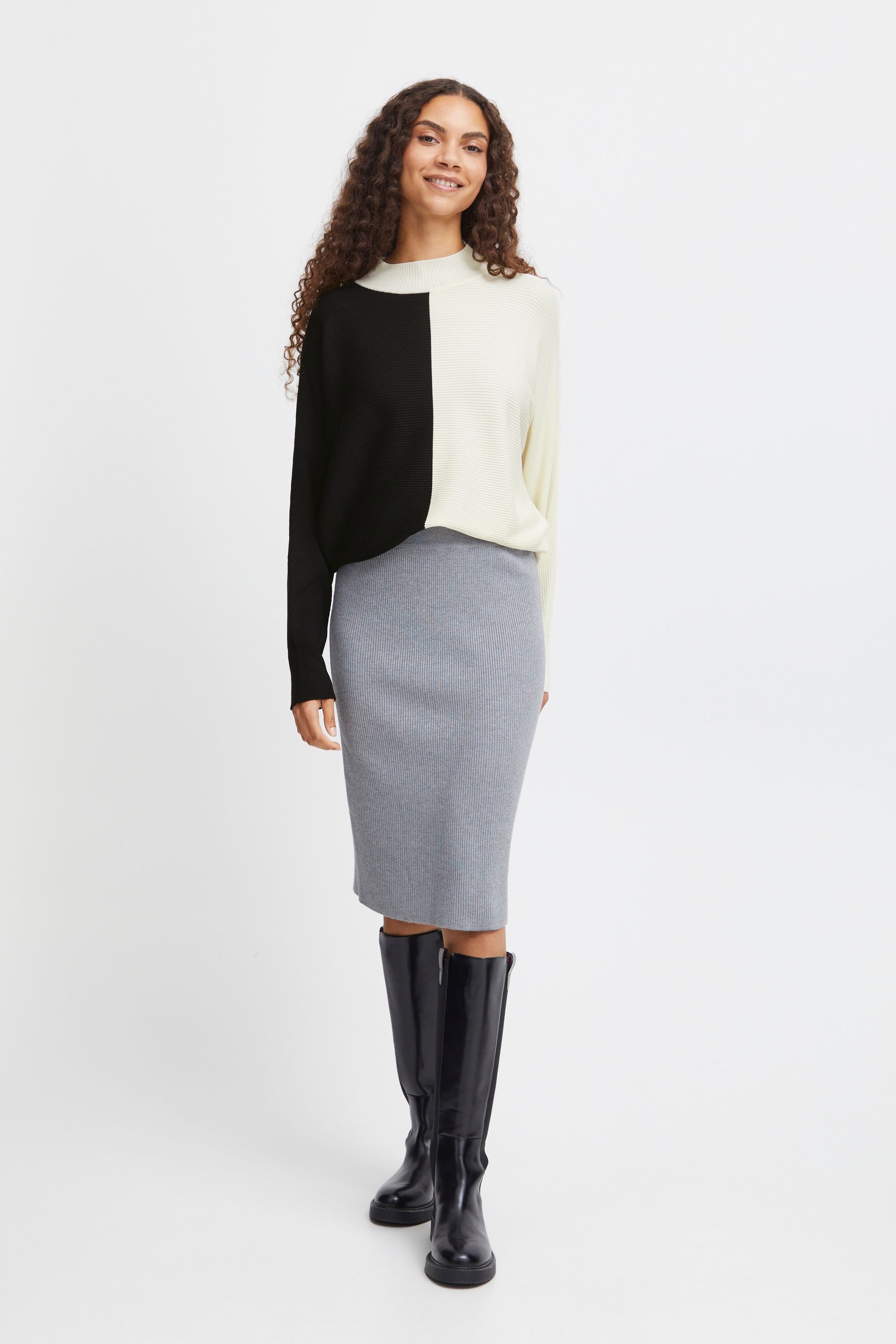 b.young Strickfleece-Pullover »Strickpullover BYMorla«