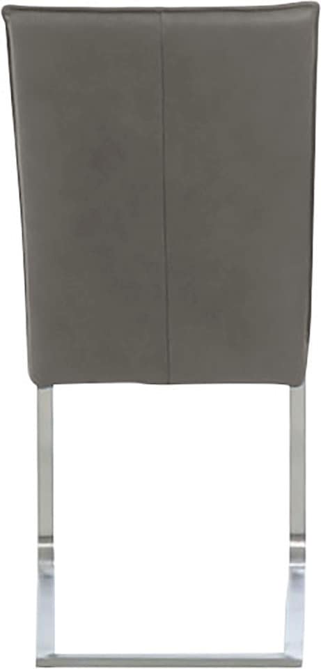 K+W Komfort & Wohnen Freischwinger »Santos III« () mit Sattlernaht, Gestell aus Edelstahl, hochwertiger Sitzkomfort