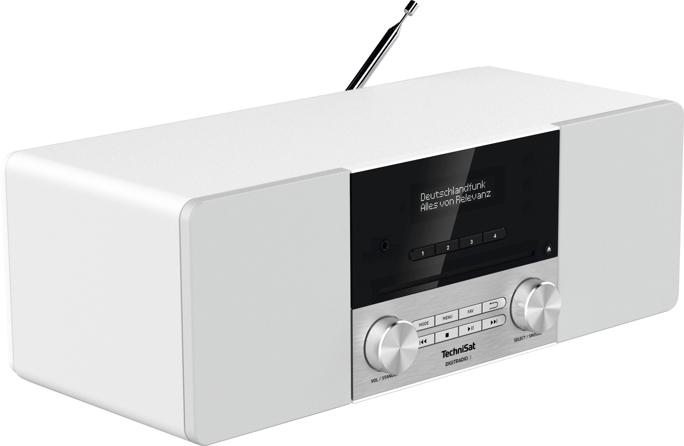 TechniSat Digitalradio (DAB+) »DIGITRADIO (DAB+)-UKW W), jetzt RDS im Germany Shop (A2DP OTTO CD-Player, Online 20 Bluetooth in Bluetooth-AVRCP mit Made 3«, Digitalradio