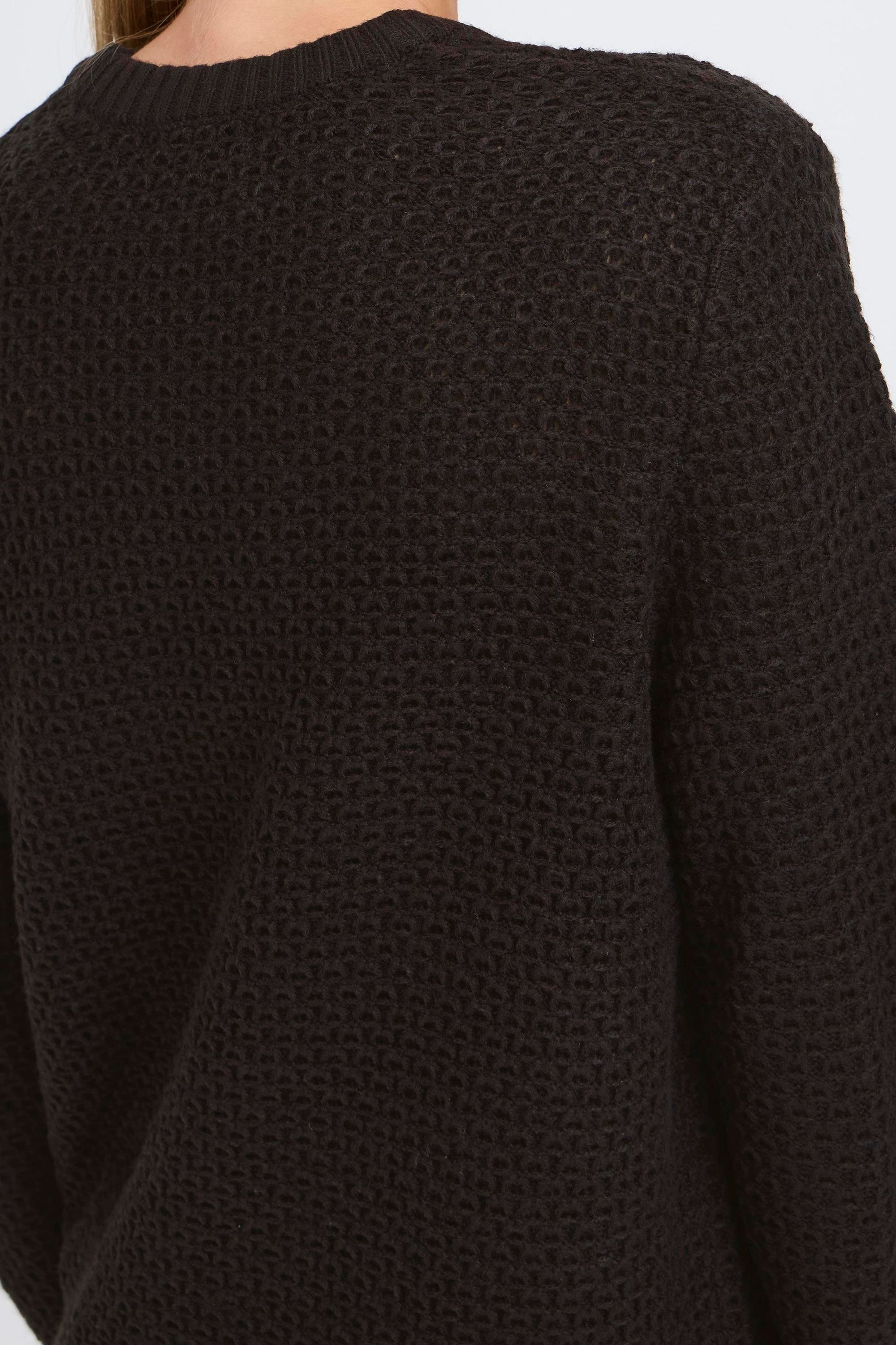 OXMO Strickfleece-Pullover »Strickpullover OXBMMNELLY JUMPER«