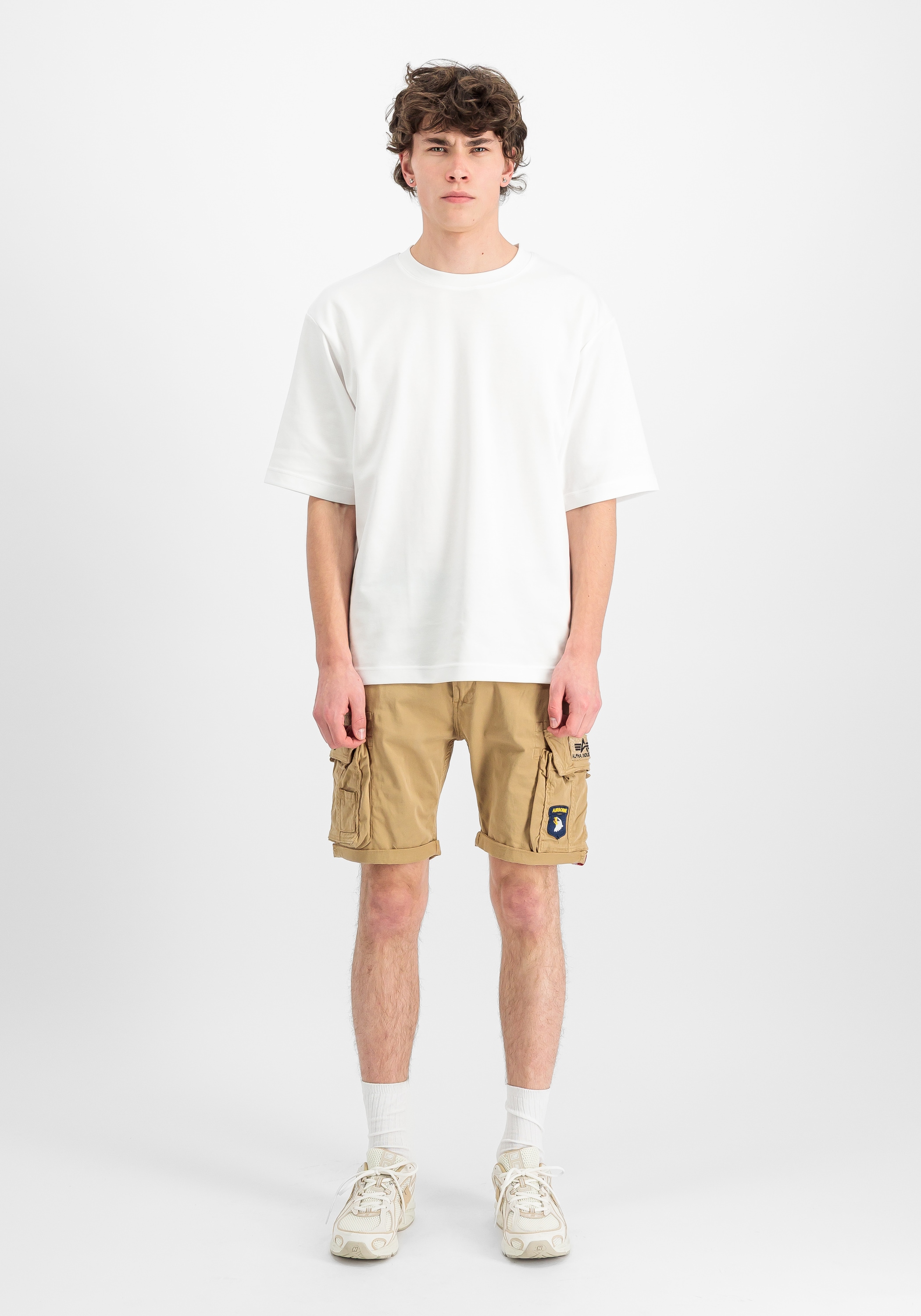 Alpha Industries Shorts »Crew Short Patch«