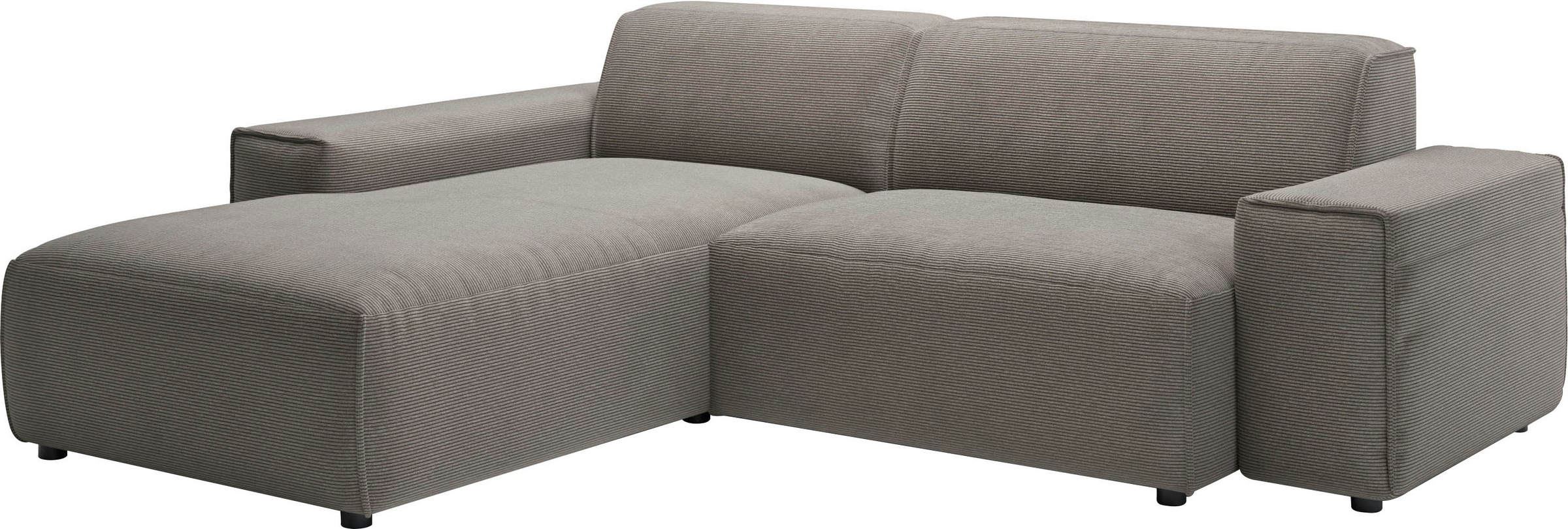 Home affaire Ecksofa »Glimminge L-Form  auch in Breitcord, Feincord + Easy care-Bezug,« Breite 234,  Zierkissen