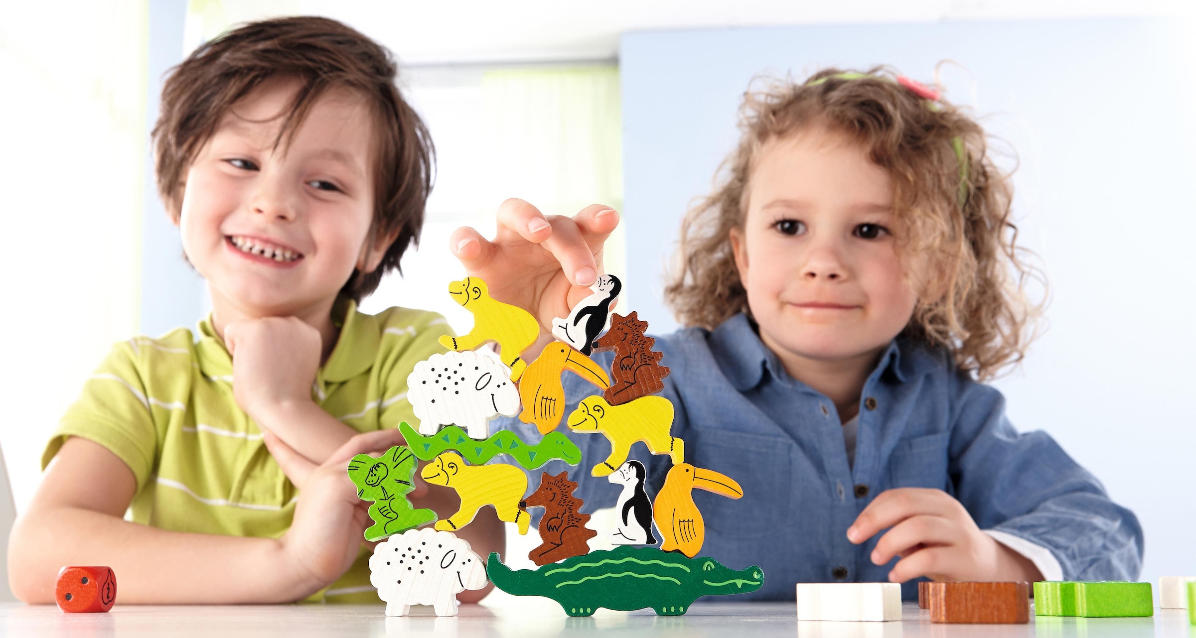 Haba Spiel »Tier auf Tier«, Made in Germany