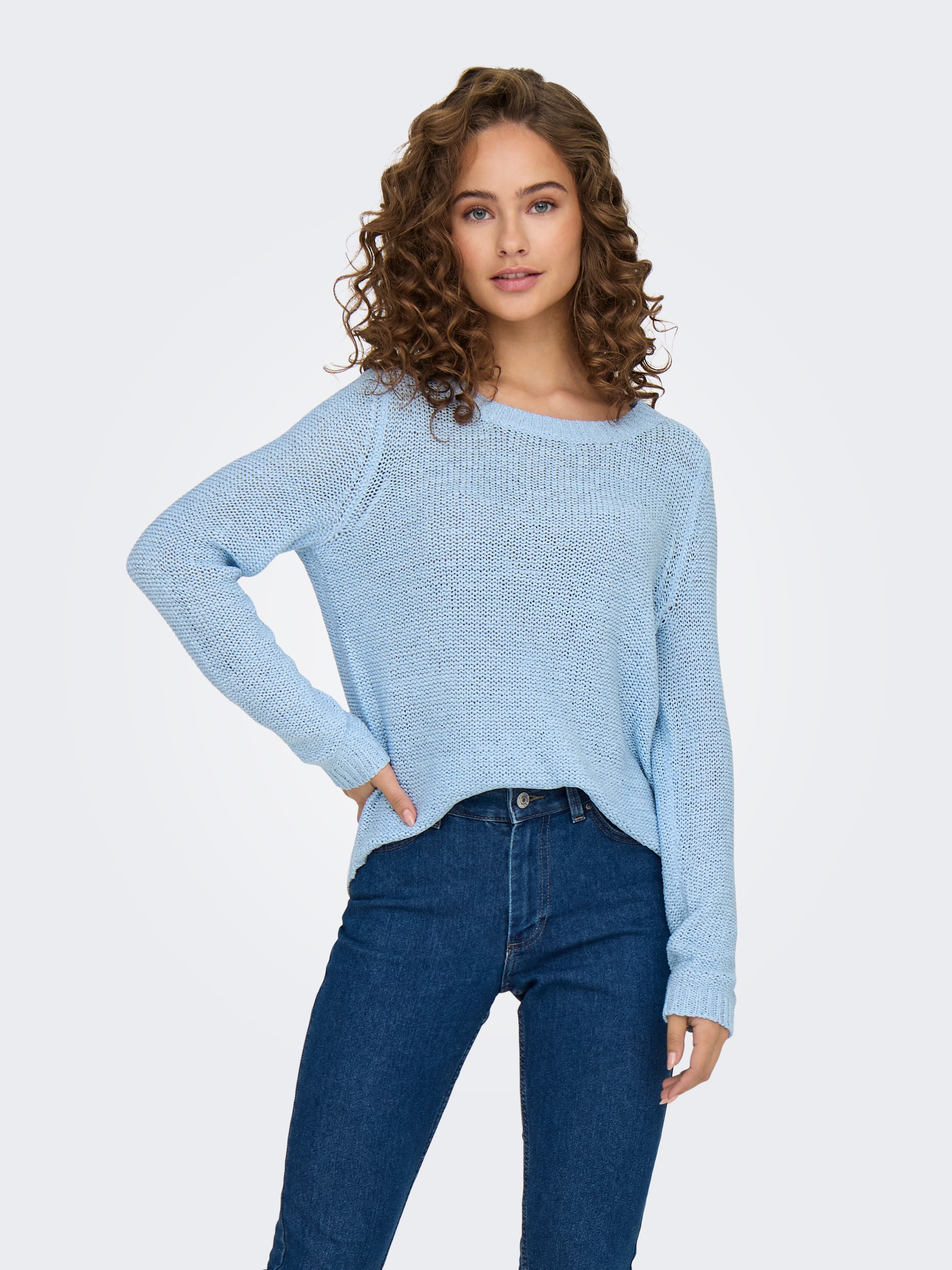 ONLY Strickpullover »ONLGEENA XO L/S PULLOVER KNT NOOS«