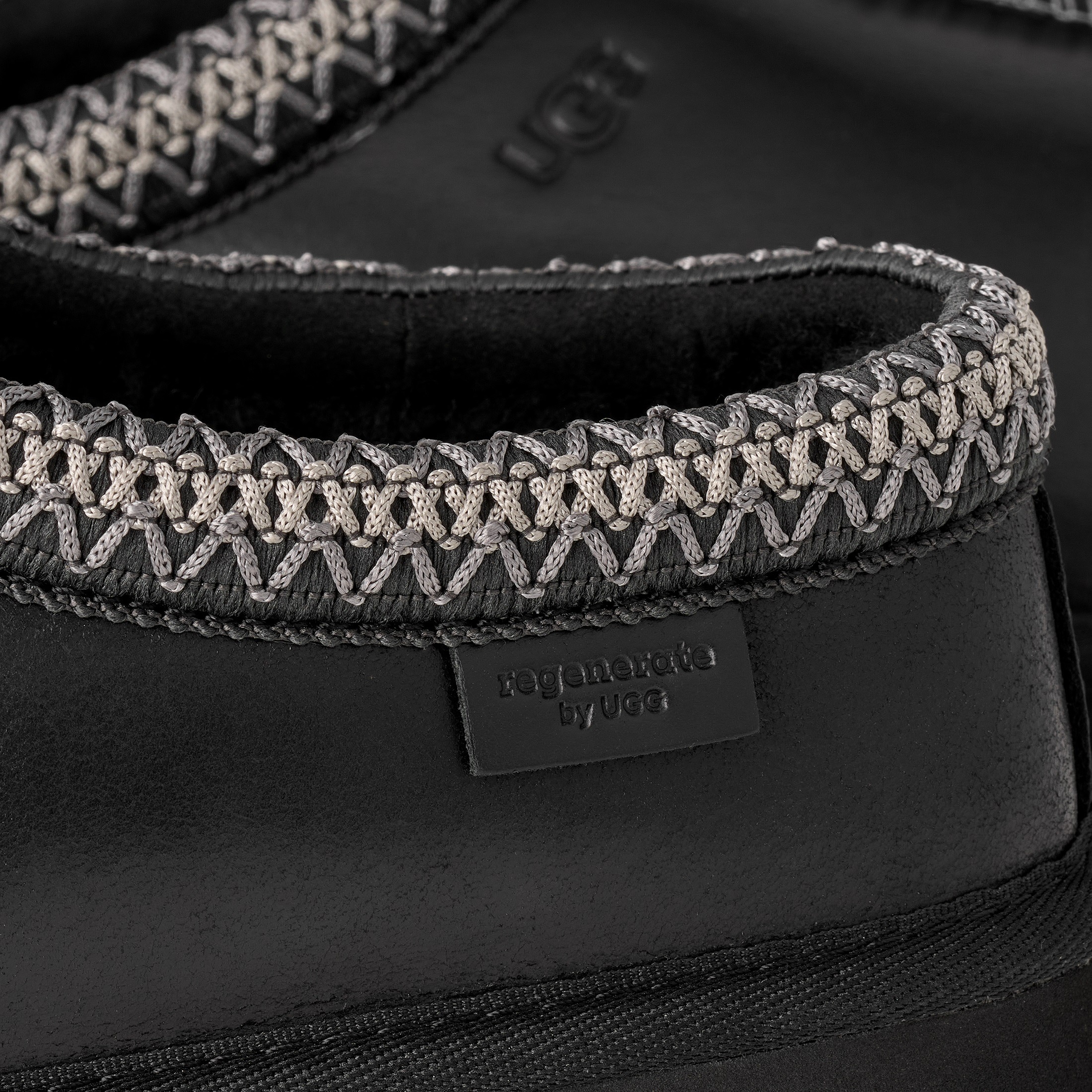 UGG Hausschuh »Tasman LTHR Regen«, Mule, Hausschuh