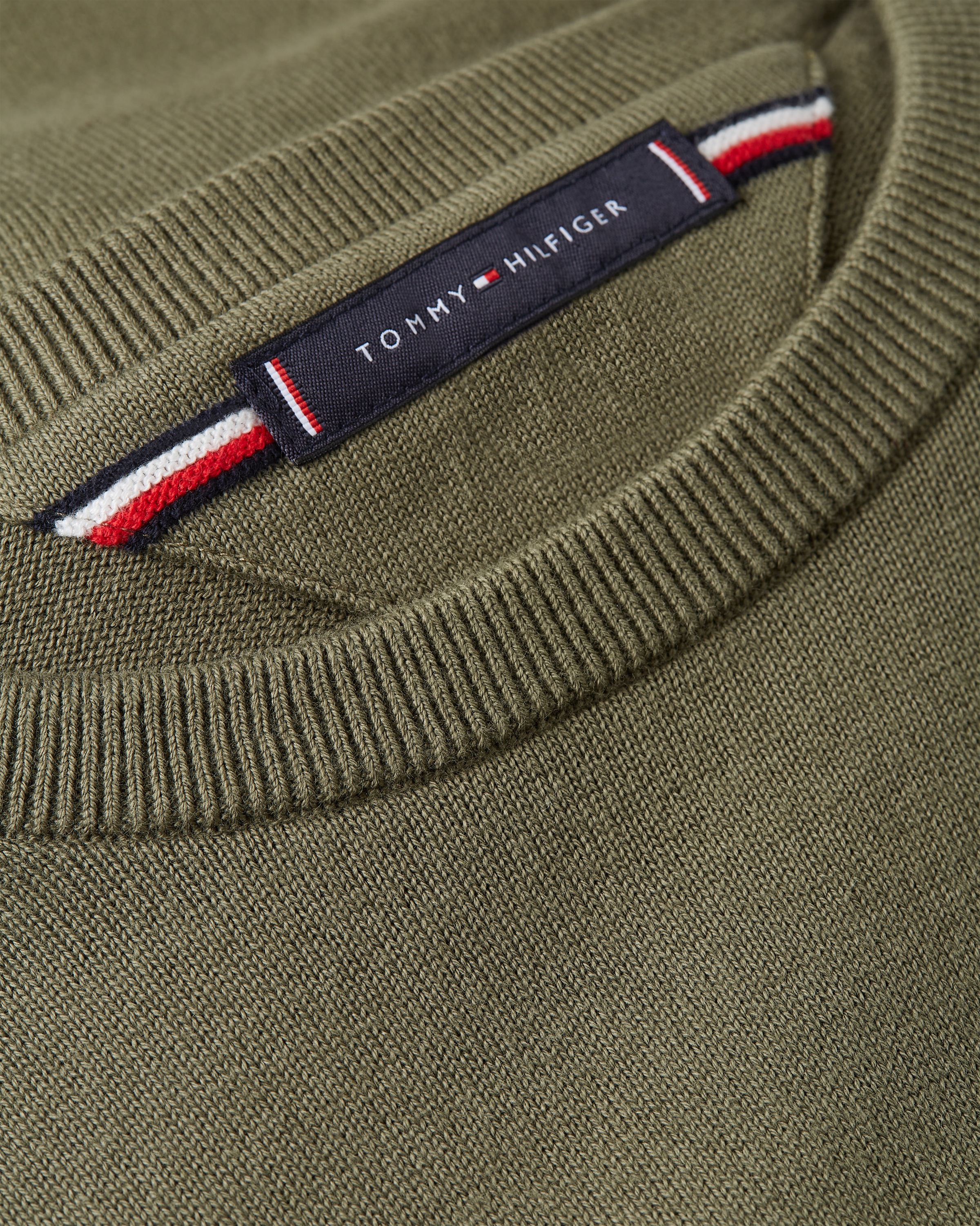 Tommy Hilfiger Rundhalspullover »ESSENTIAL COTTON CREW NECK«
