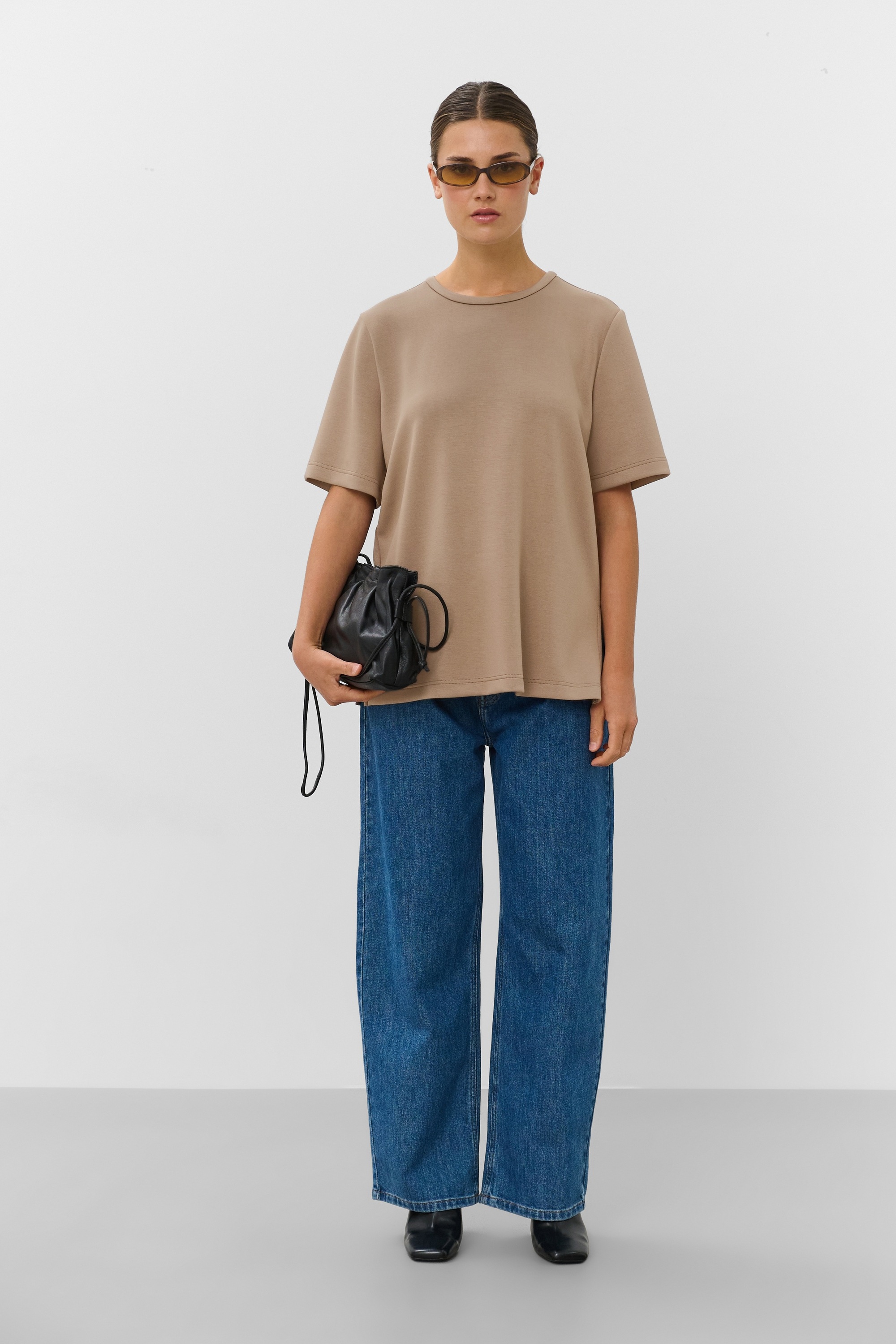 SOAKED IN LUXURY Longtop »Damen T-Shirt kurzarm SLMarigold«