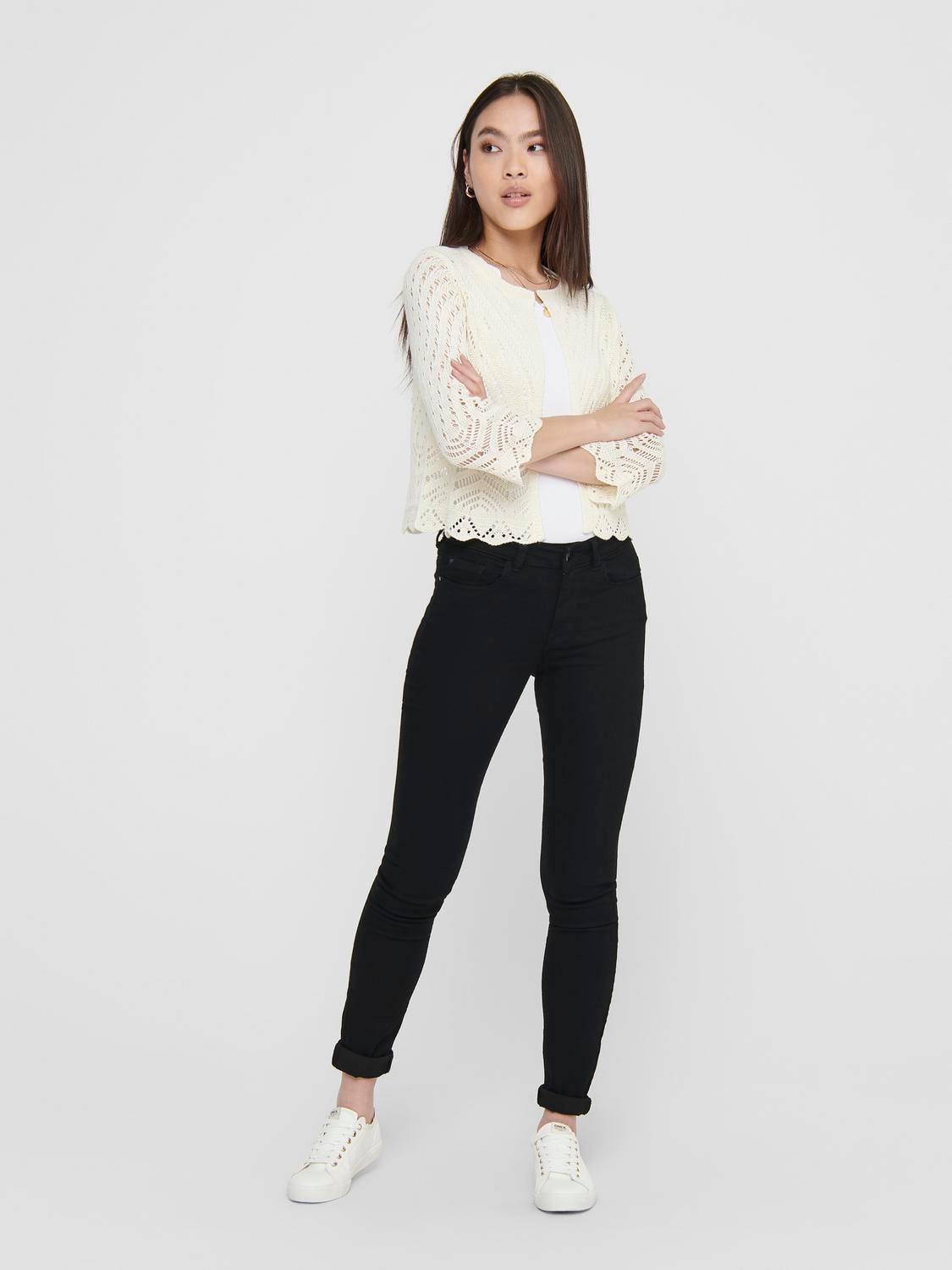JDY Strickjacke »JDYSUN 3/4 CROPPED CARDIGAN KNT NOOS«