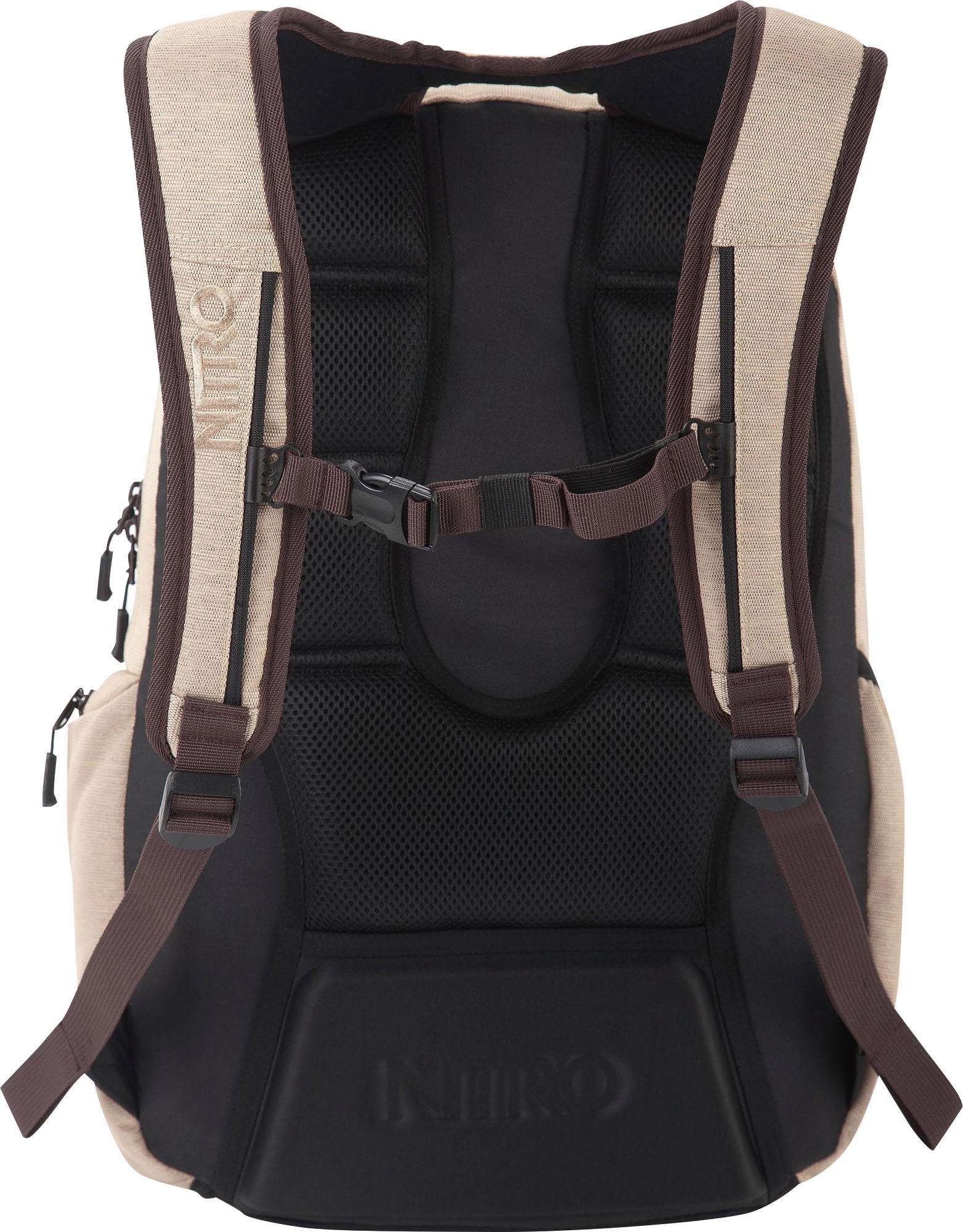 NITRO Schulrucksack »Hero«, Alltagsrucksack, Großer Freizeitrucksack, Schule, Arbeit und Reise