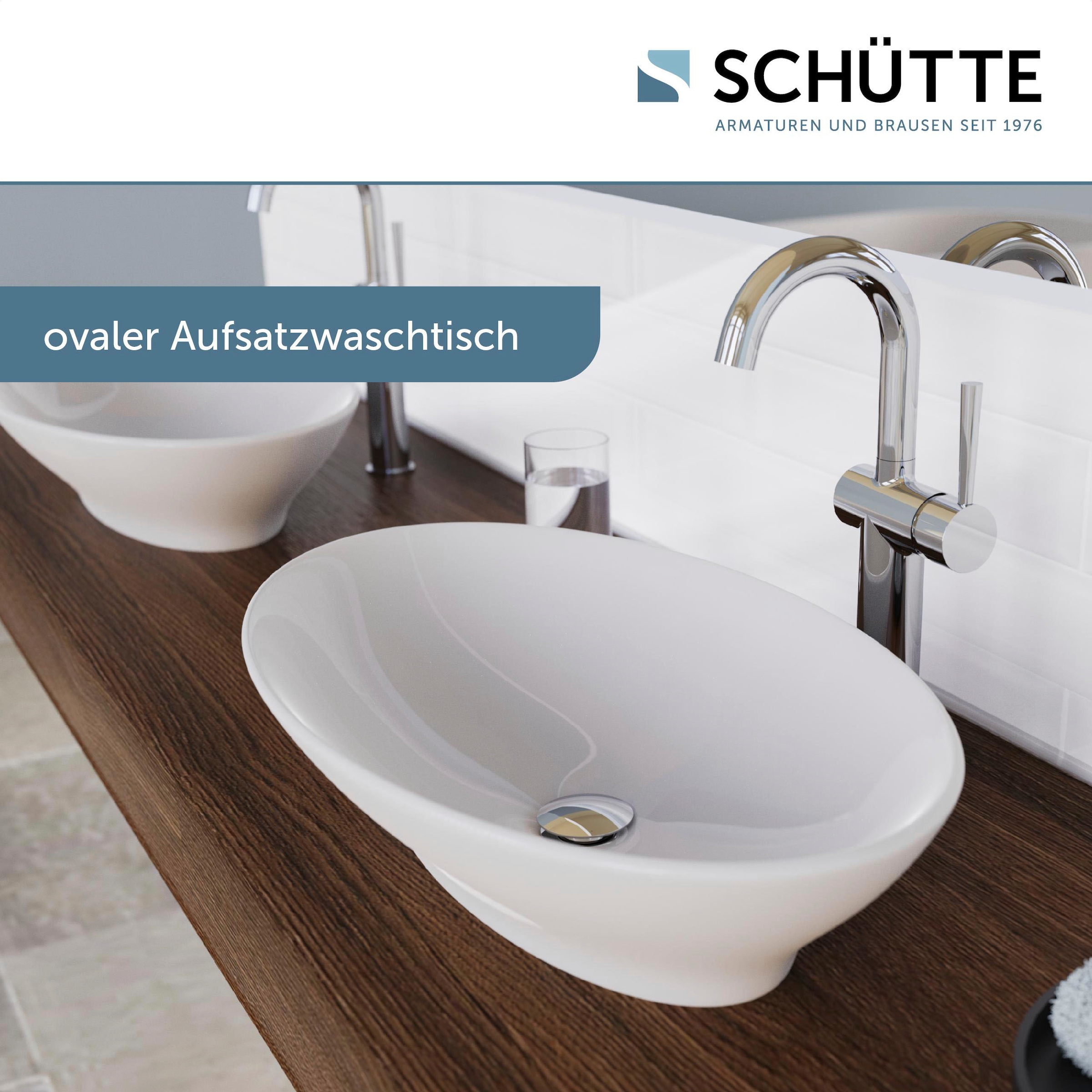 Schütte Aufsatzwaschbecken »TASSONI BOWL«, hochwertiger, glatter Glanzoberfläche