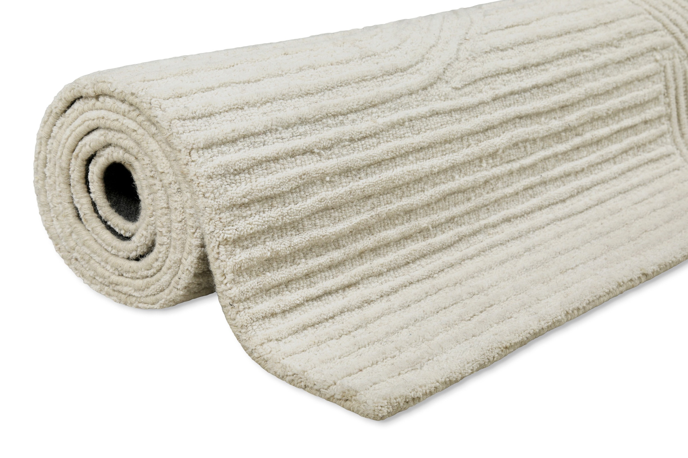 Wecon home Wollteppich »Hamptons THIRTYSIX«, rechteckig, 15 mm Höhe, Läufer, Schurwolle, Kurzflor, Wohnzimmer, Schlafzimmer, elegant, Retro