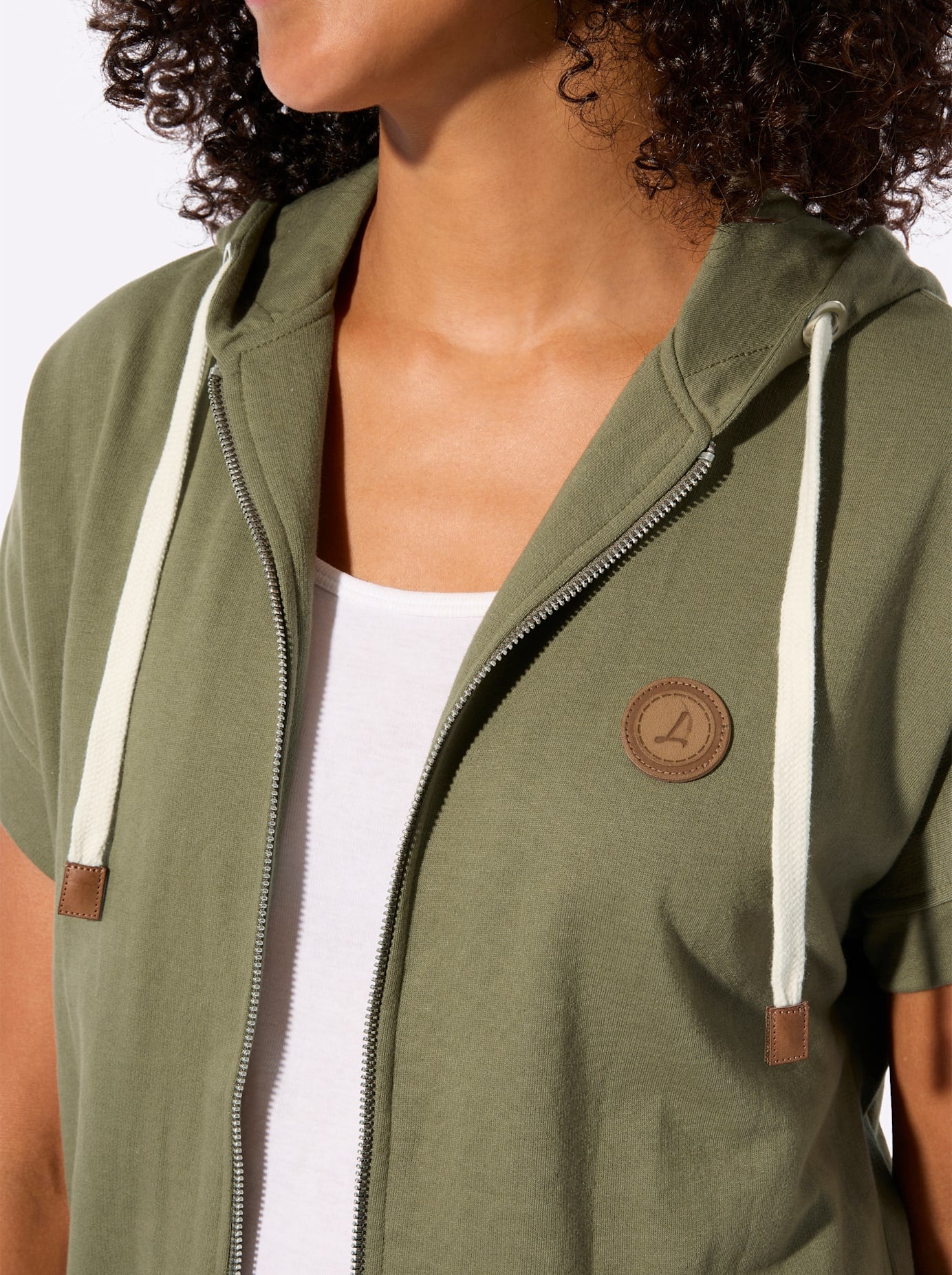 Casual Looks Shirtjacke »Sweatjacke«, 1 tlg.
