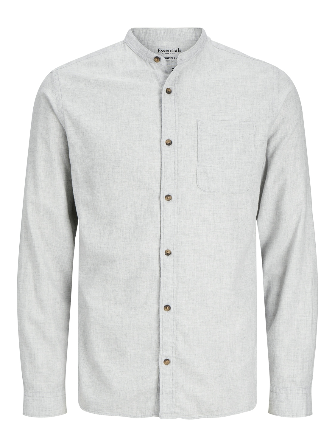 Jack & Jones Langarmhemd »JJEBAND MELANGE SHIRT LS SN«