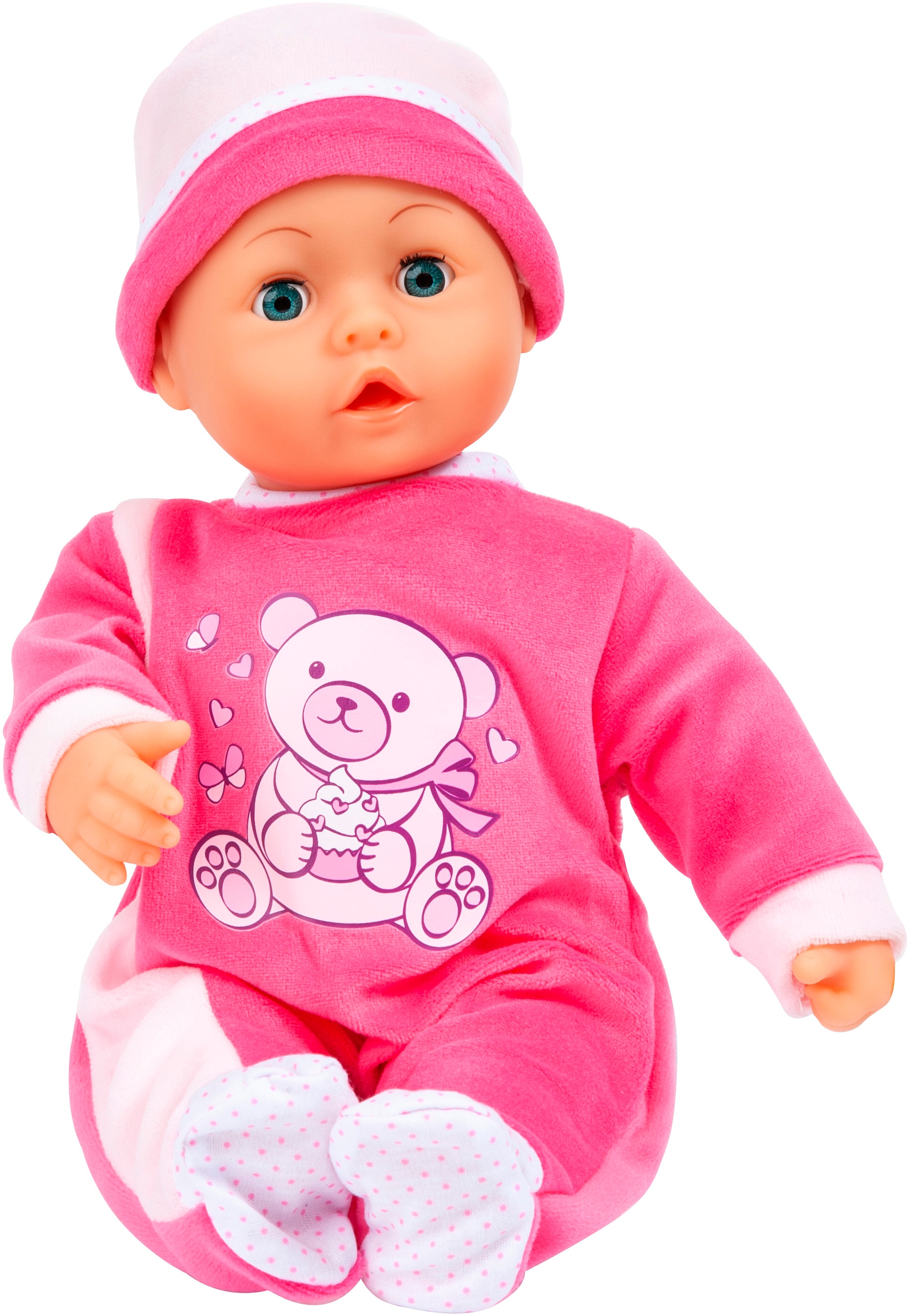 Bayer Babypuppe »First Words 38 cm pink«