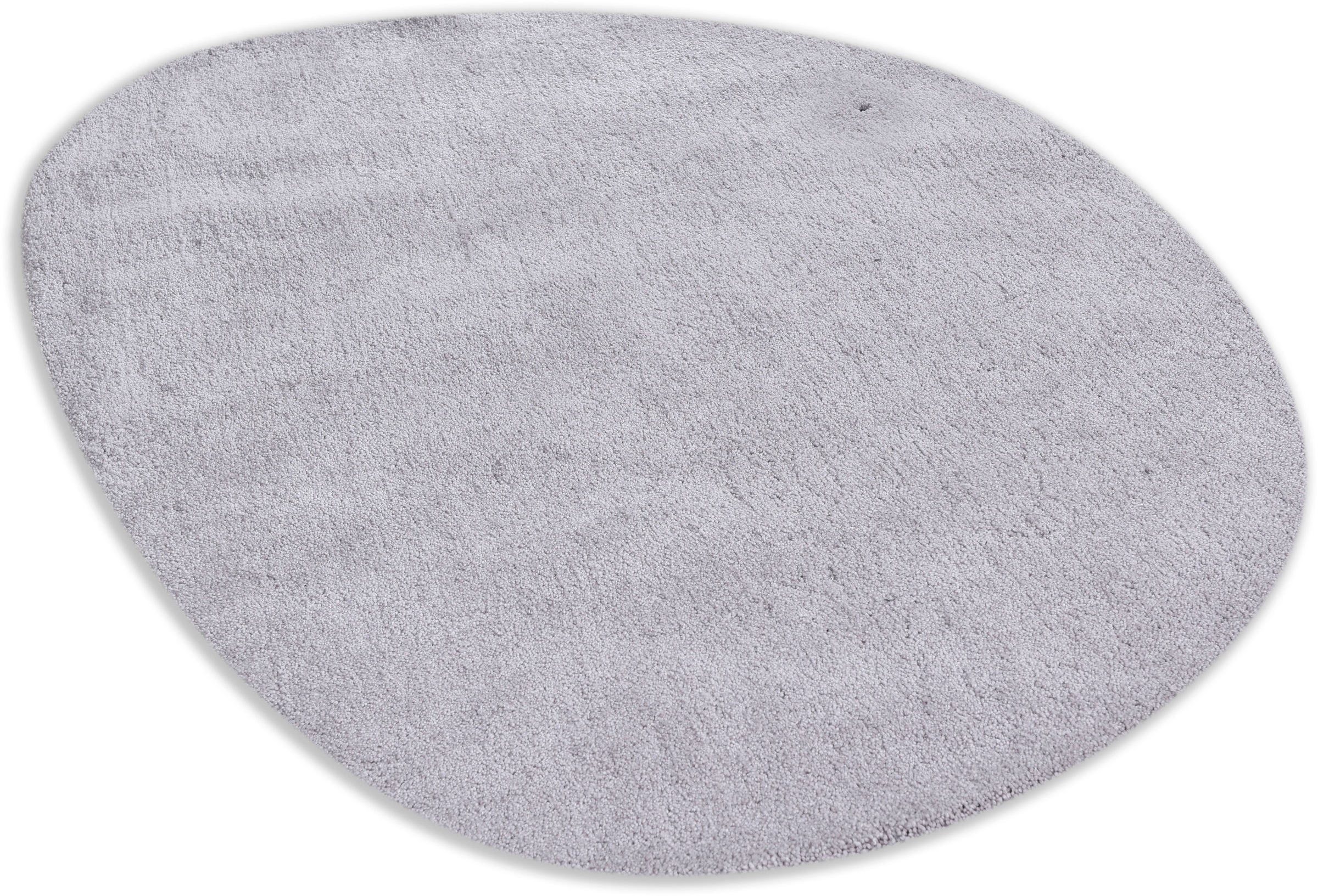 TOM TAILOR HOME Hochflor-Teppich »Shaggy Teppich Cozy«, oval, 25 mm Höhe, Uni Farben, auch in Pastell Farben, weich & kuschelig