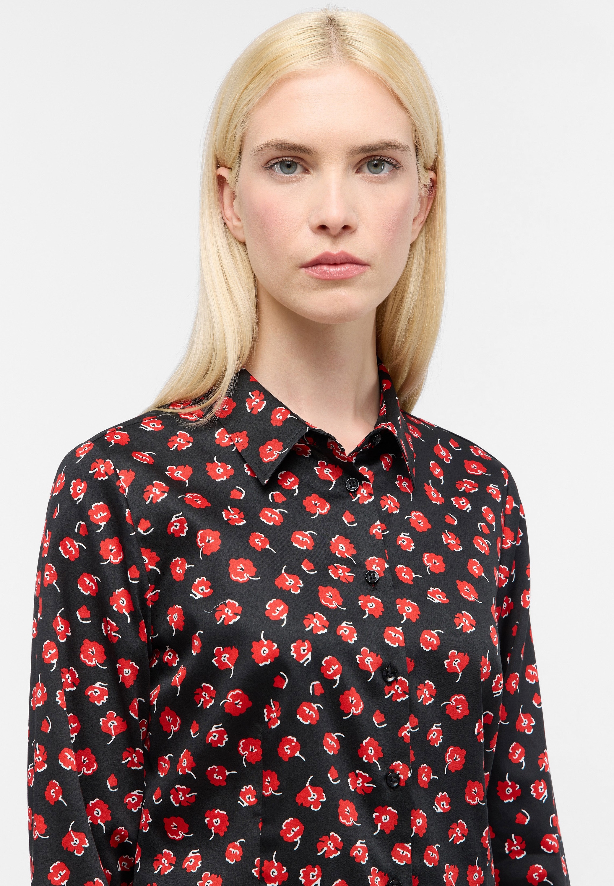 Eterna Hemdbluse »FITTED« EASY IRON (bügelleicht)