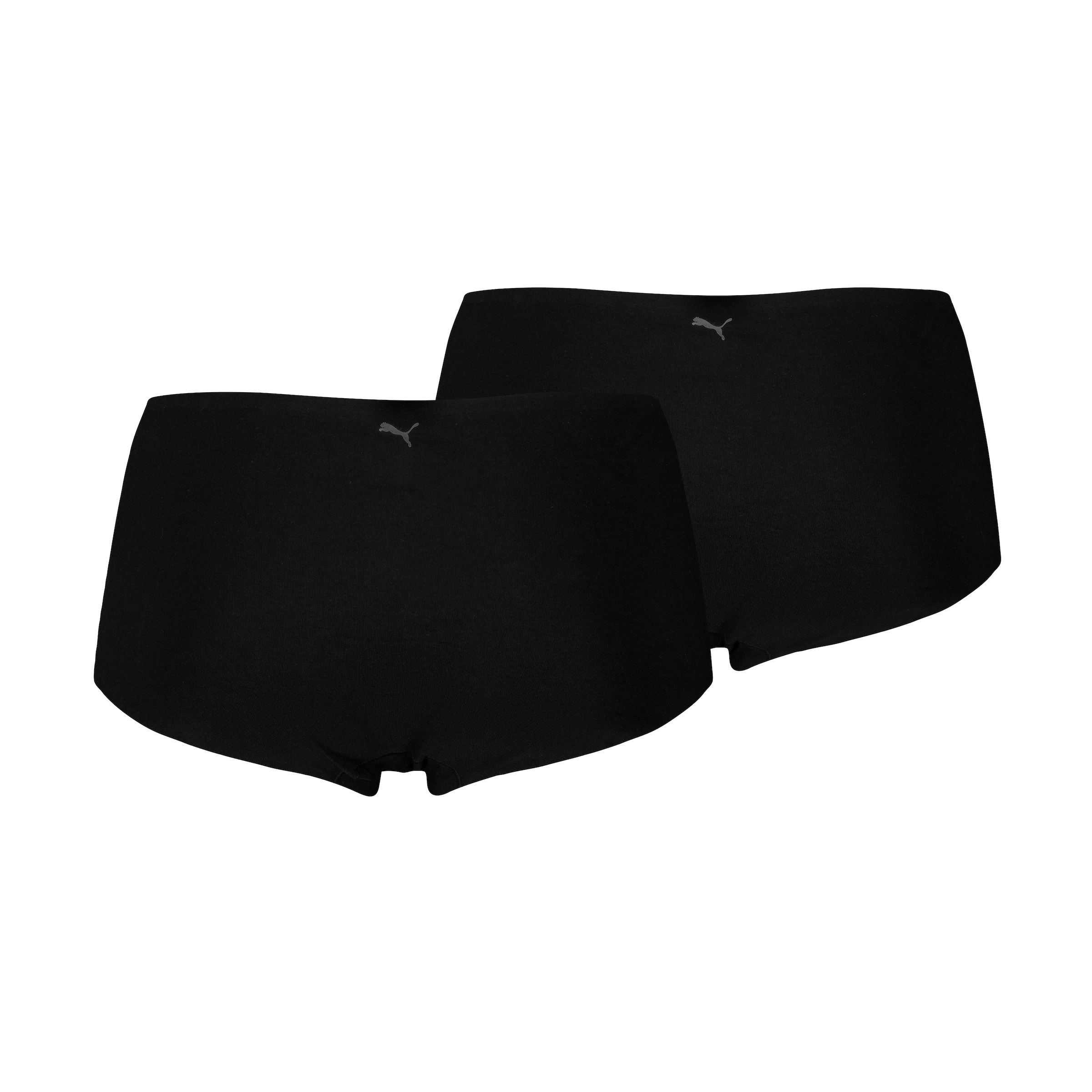 PUMA Retro Pants »PUMA WOMEN INVISIBLE COTTON MINI SHORTS« 2er Pack,  nahtlose Ränder für eine unsichtbare Passform