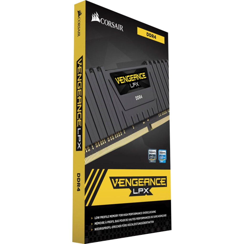 Corsair PC-Arbeitsspeicher »VENGEANCE® LPX 16 GB (2 x 8 GB) DDR4 DRAM 2400 MHz C16«