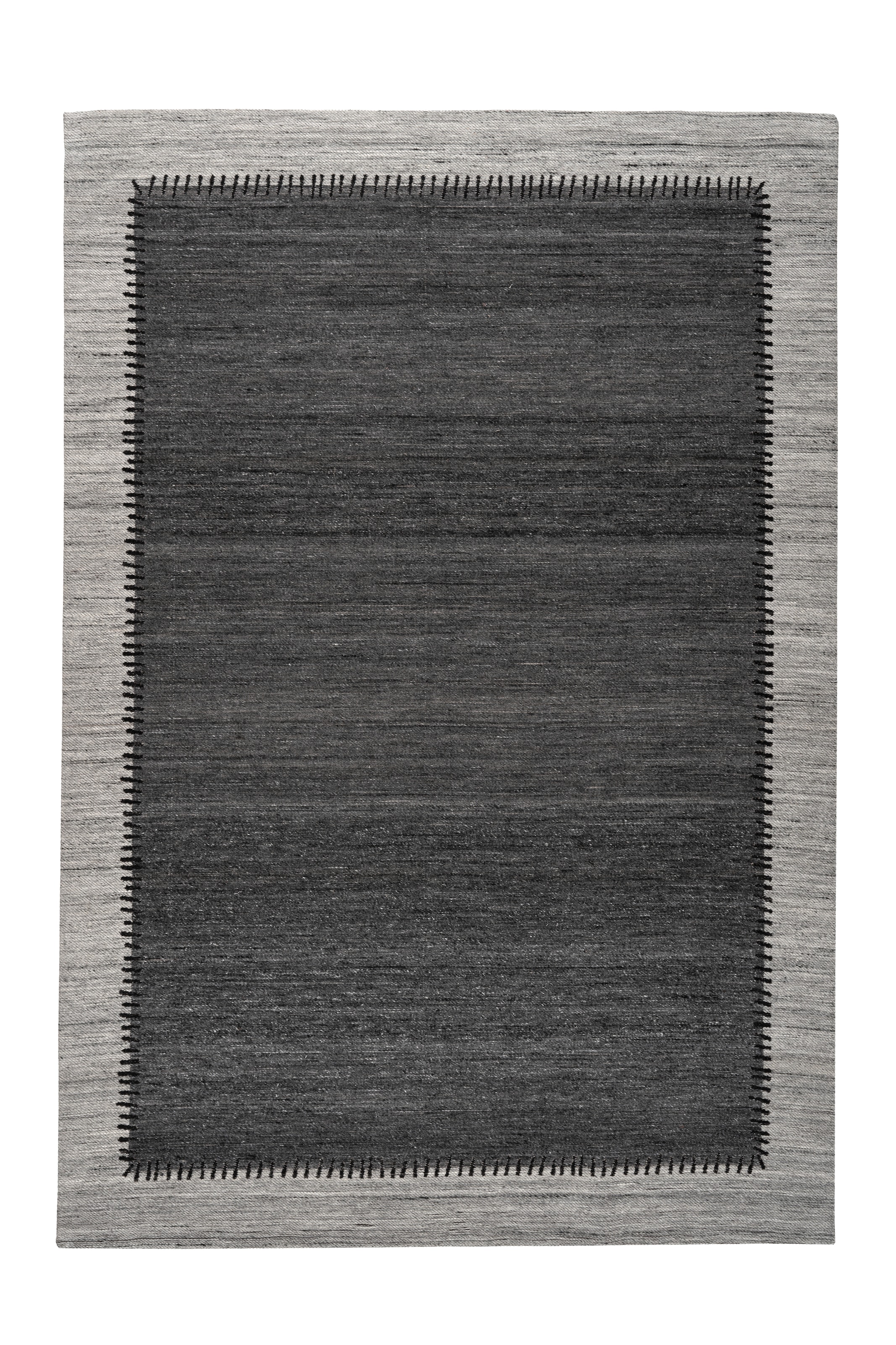 Kayoom Teppich »Phoenix 310«, rechteckig, 6 mm Höhe, Dezenter Jacquard-Teppich, Flachflor, Aus pflegeleichten Materialien
