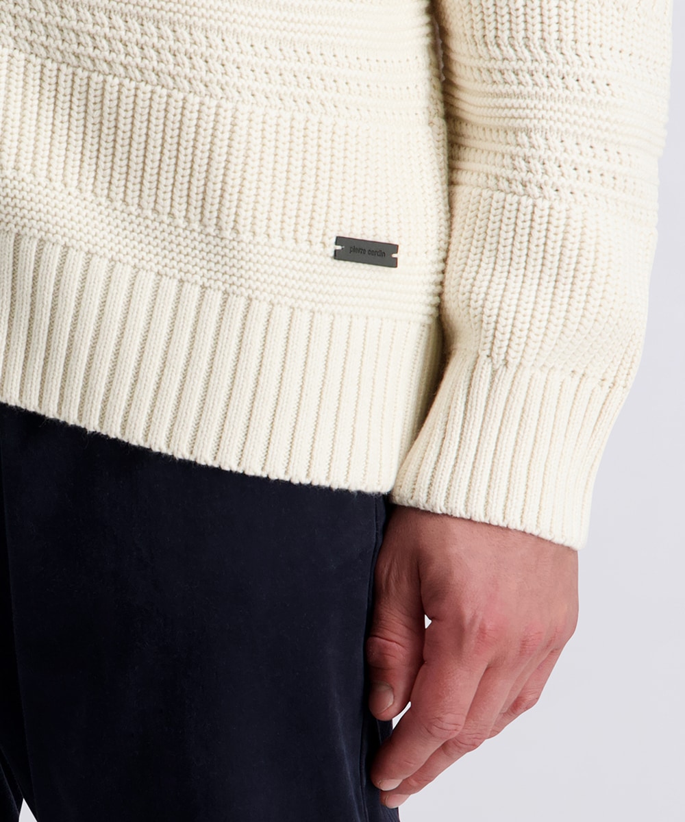 Pierre Cardin Strickjacke mit Reißverschluss