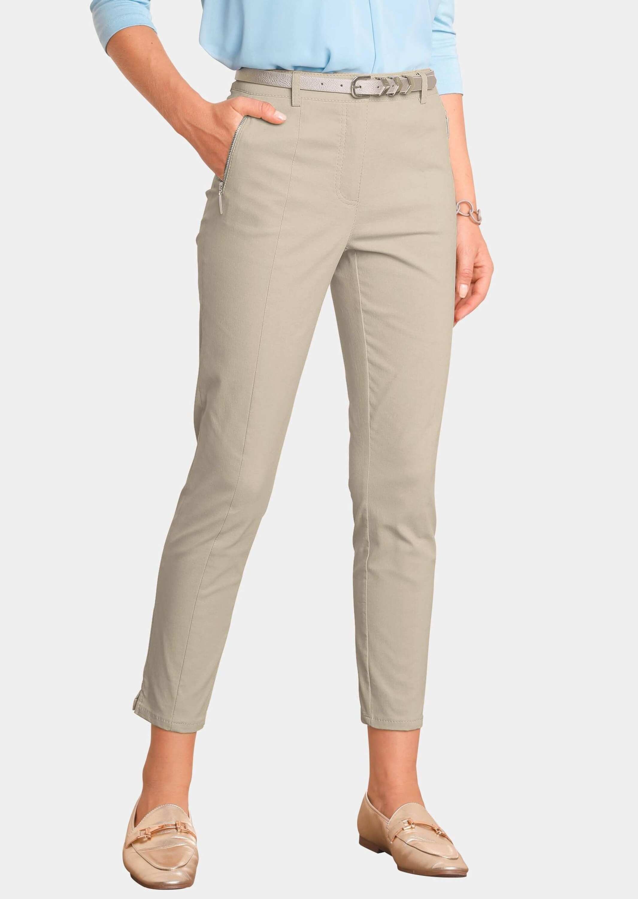 GOLDNER 7/8-Hose »Elastische Hose mit extra Nähten«