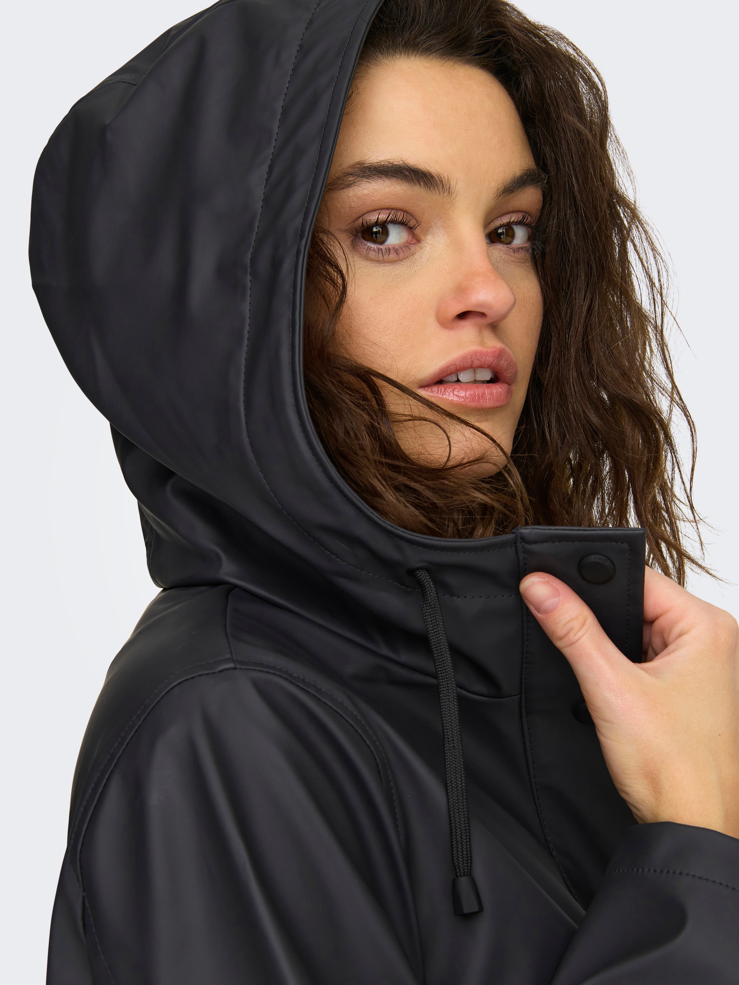 ONLY Regenmantel »ONLNEWELLEN RAINCOAT CC OTW«
