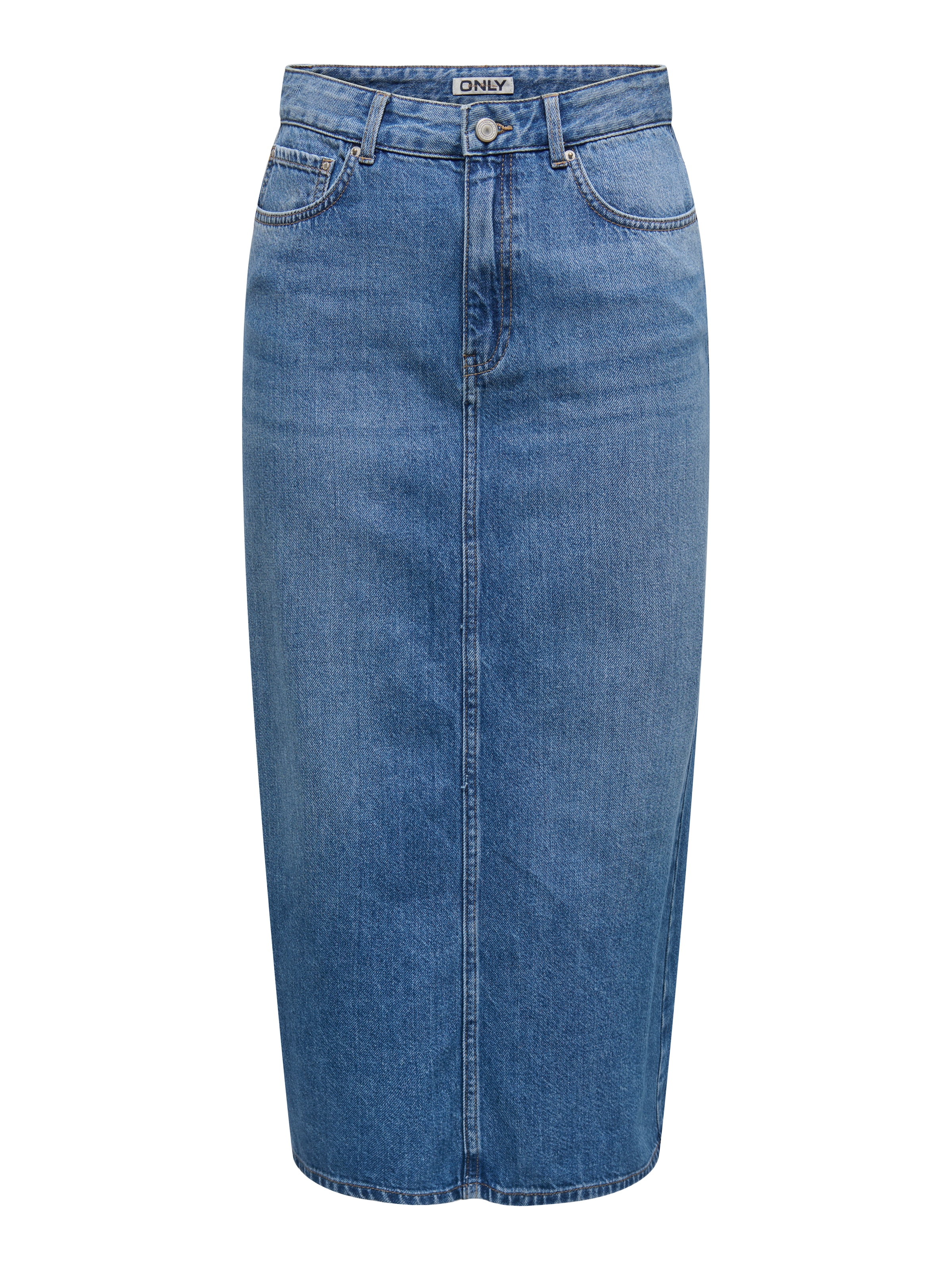 ONLY Jeansrock »ONLLUMI MIDI BACK SLIT SKIRT DNM PIMNOOS«