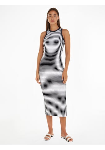 Midikleid »SLIM 5X2 STR RIB MIDI DRESS NS«