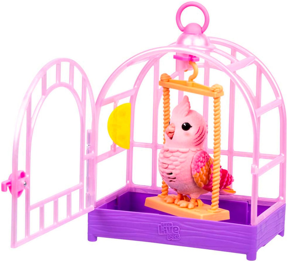 Moose Spielfigur »Little Live Pets, My Really Real Bird mit Vogelkäfig - Rosie«