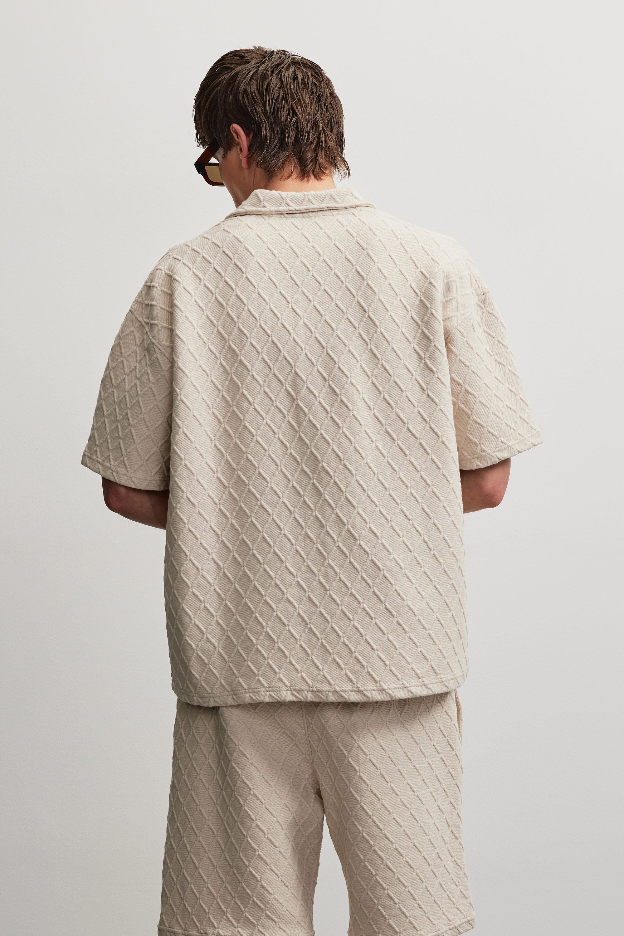 PEGADOR Kurzarmhemd »JOVREN STRUCTURED SHIRT«