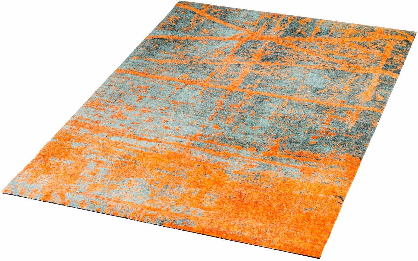 wash+dry by Kleen-Tex Läufer »Rustic«, rechteckig, 9 mm Höhe, Teppich, Schmutzfangläufer, modernes Design, rutschhemmend, waschbar