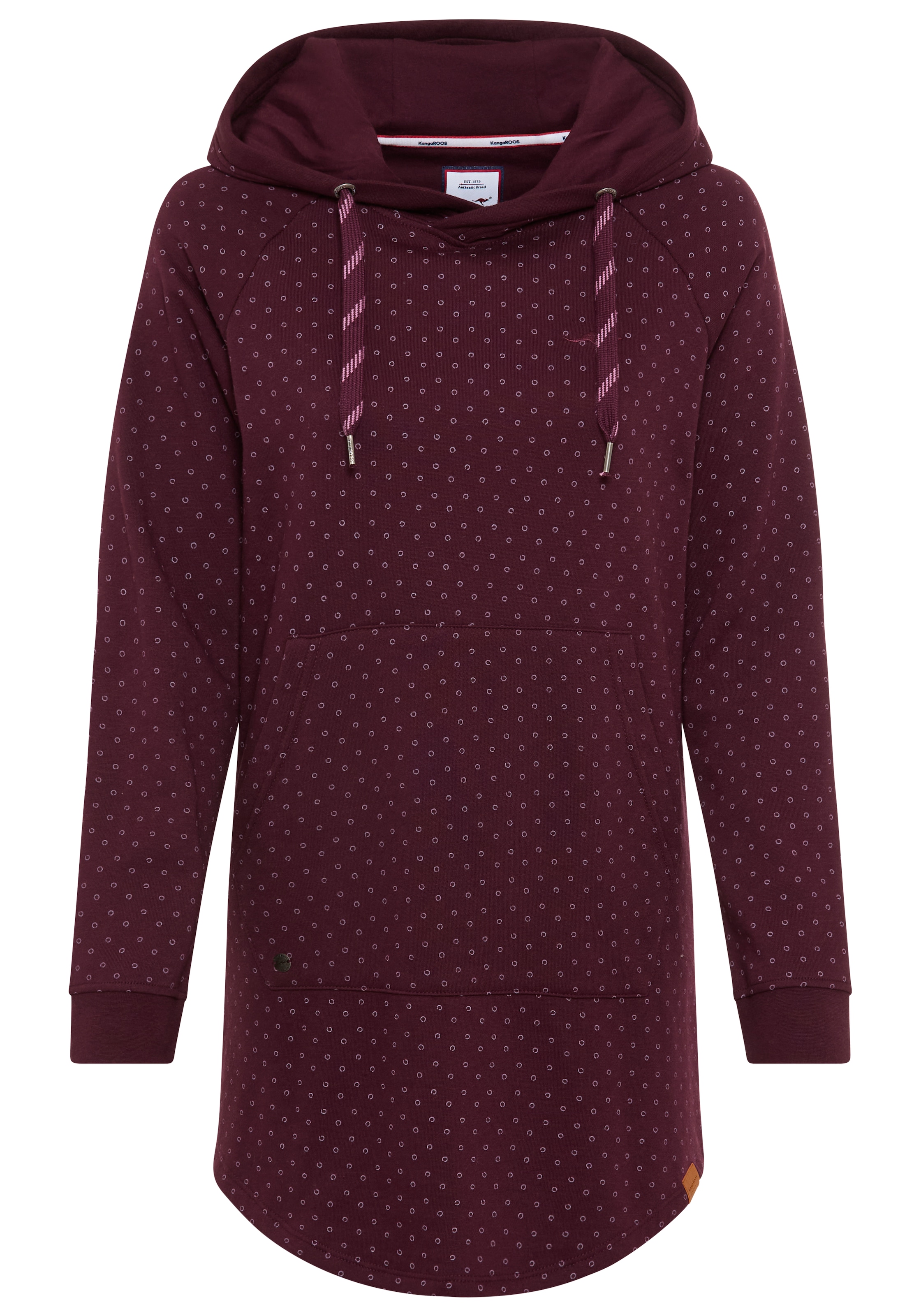 KangaROOS Longsweatshirt mit dezentem Muster