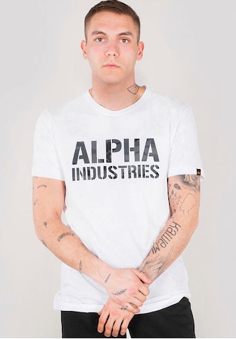 Alpha Industries Rundhalsshirt »CAMO PRINT T« kaufen