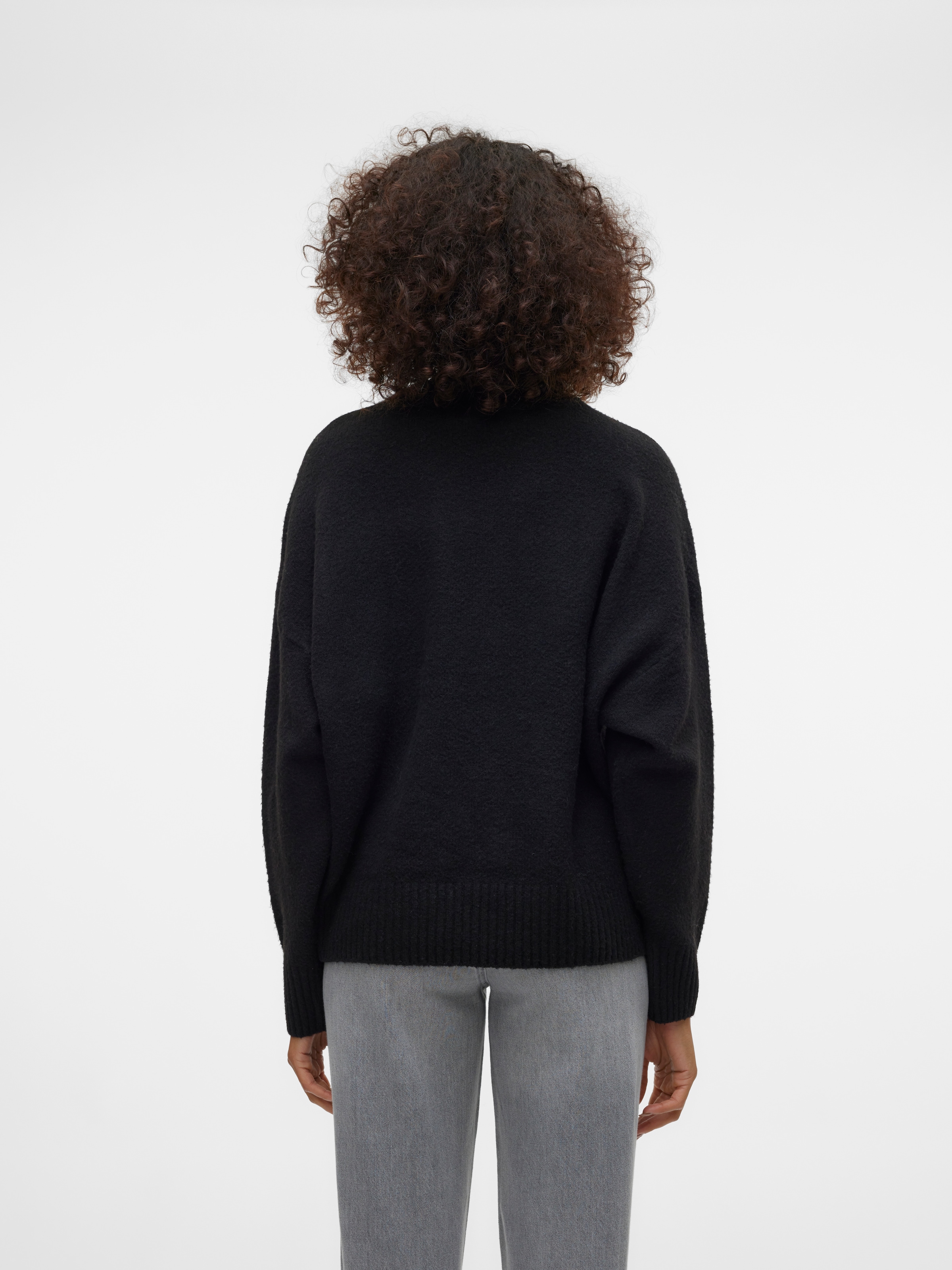 Vero Moda Strickpullover »VMBOOM LS O-NECK PULLOVER GA NOOS«