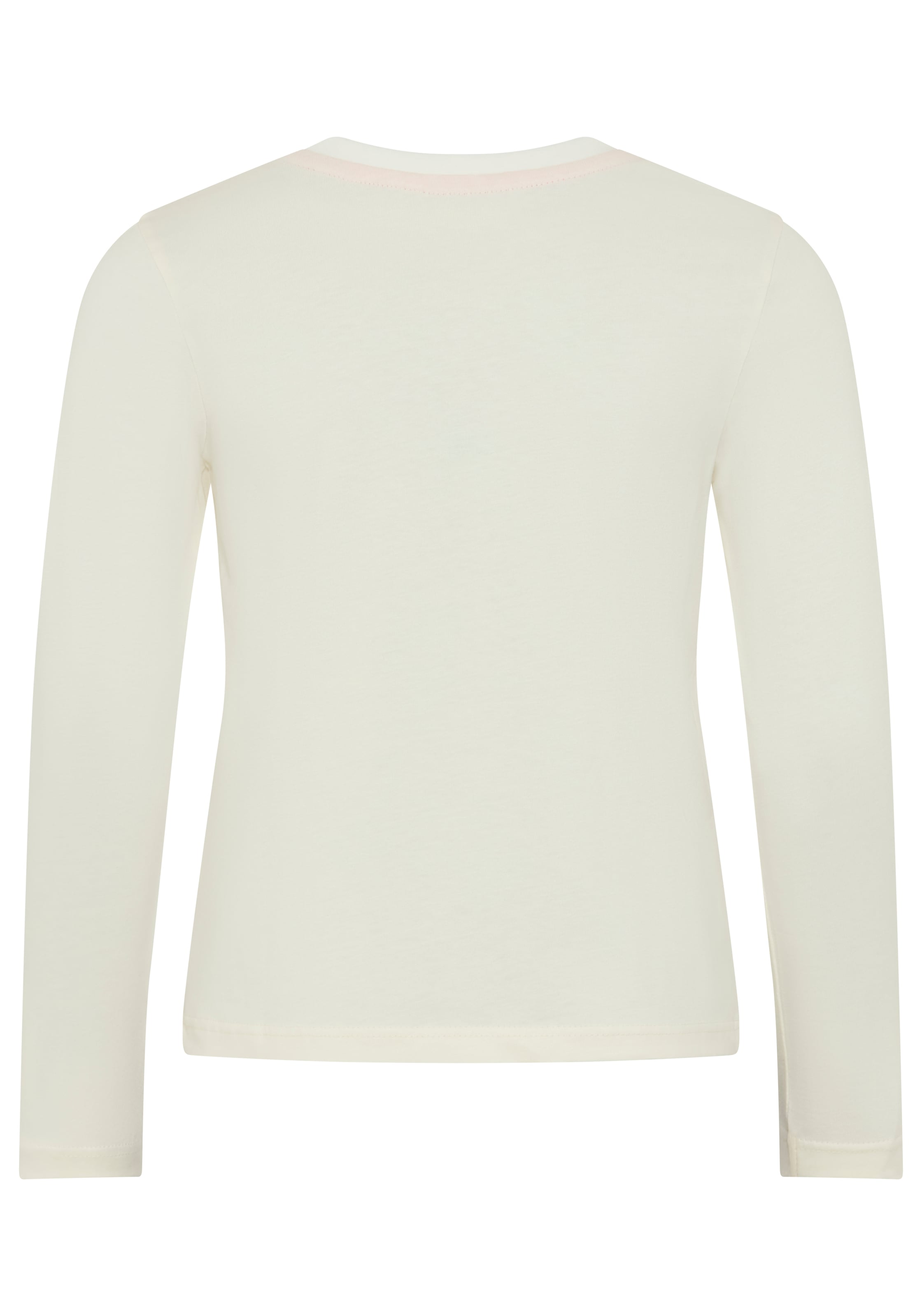 Scout Langarmshirt »Süßes Shirt mit großer Herz-Pailletten Applikation - NEU von SCOUT« Pailletten besetztes Shirt, hüftlange Basic-Passform, Langarm