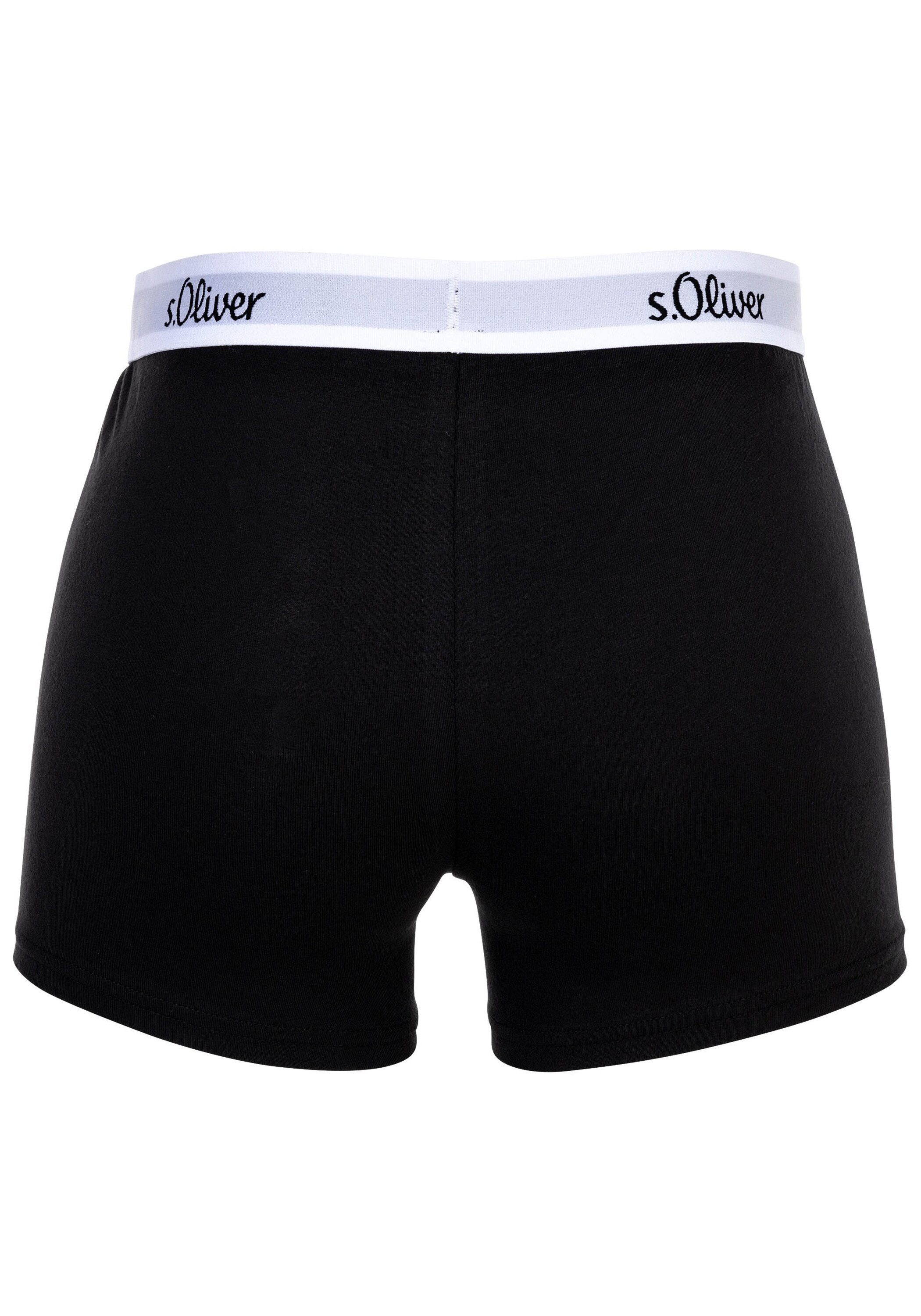 s.Oliver Boxershorts »Boxershort 3er Pack«