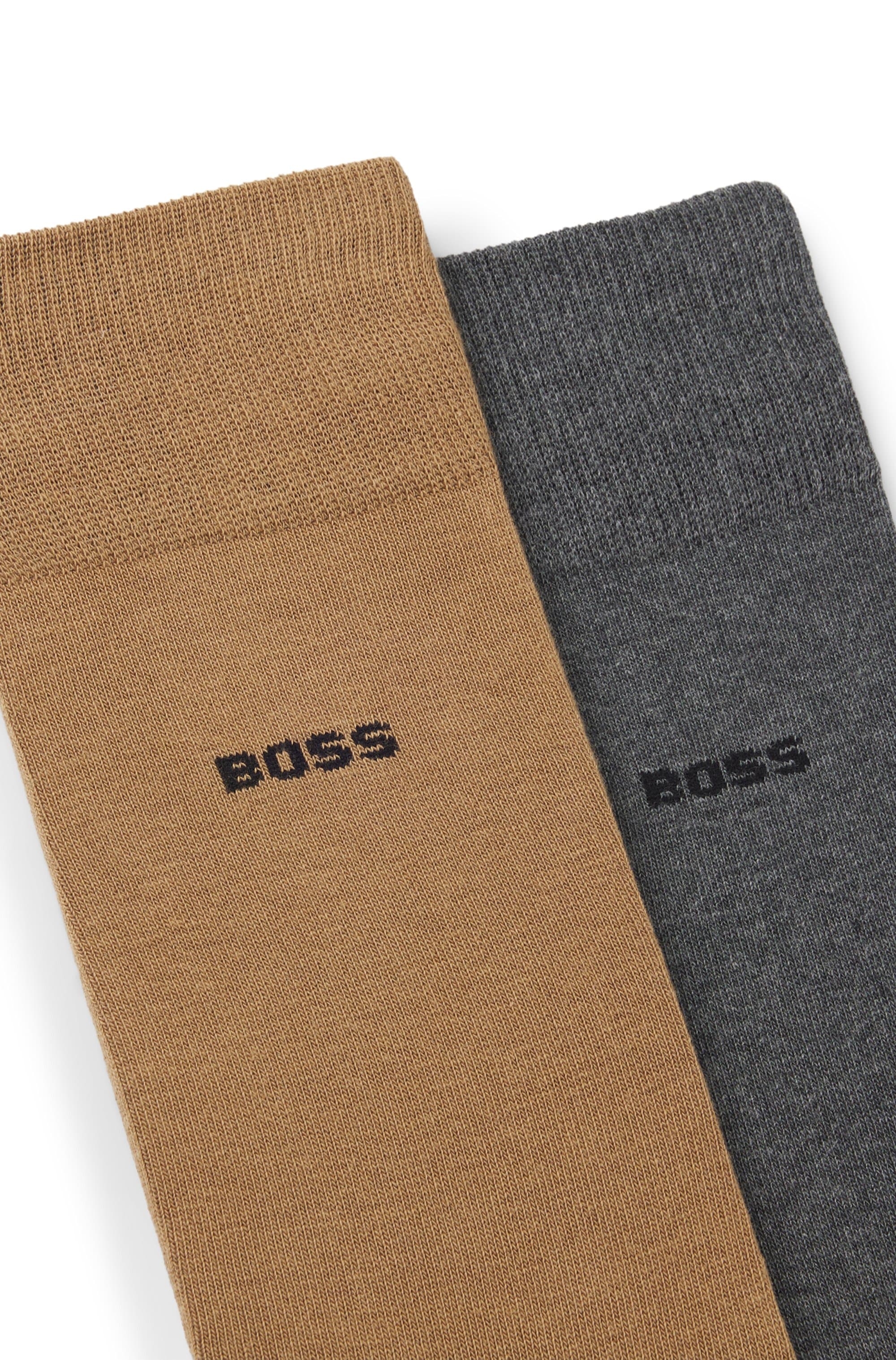 BOSS Businesssocken »2P RS Uni CC« Packung, 2er, 2 Stk. tlg. mit Markenlogo