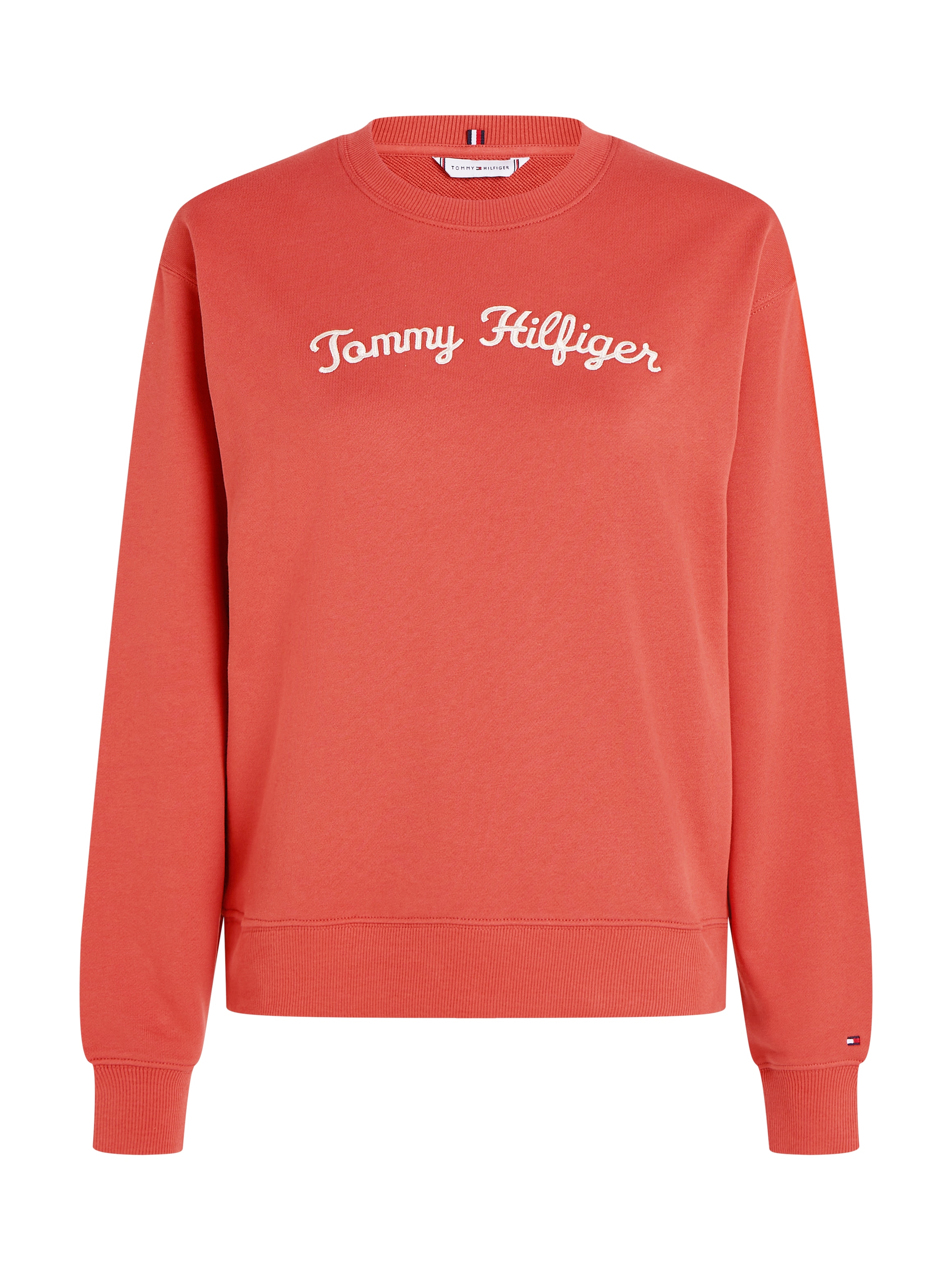 Tommy Hilfiger Curve Sweatshirt »CRV MDRN REG SCRIPT SWEATSHIRT«, Große Größen