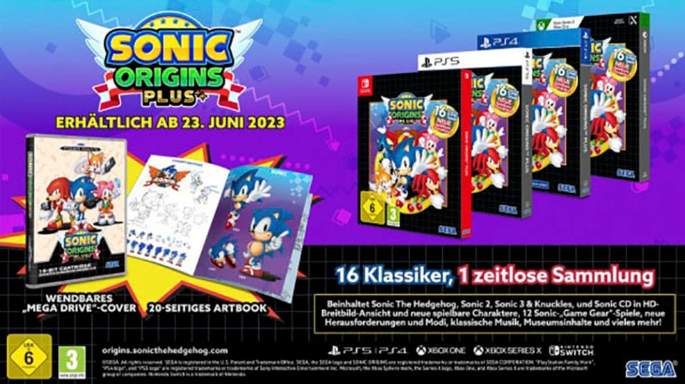 Atlus Spielesoftware »Sonic Origins Plus Limited Edition«, PlayStation 4